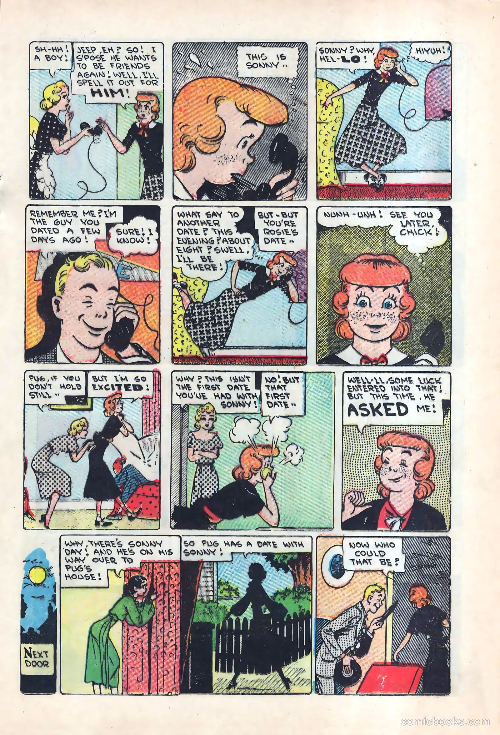 Boots and Her Buddies #1 (1955) — page 17 of 36