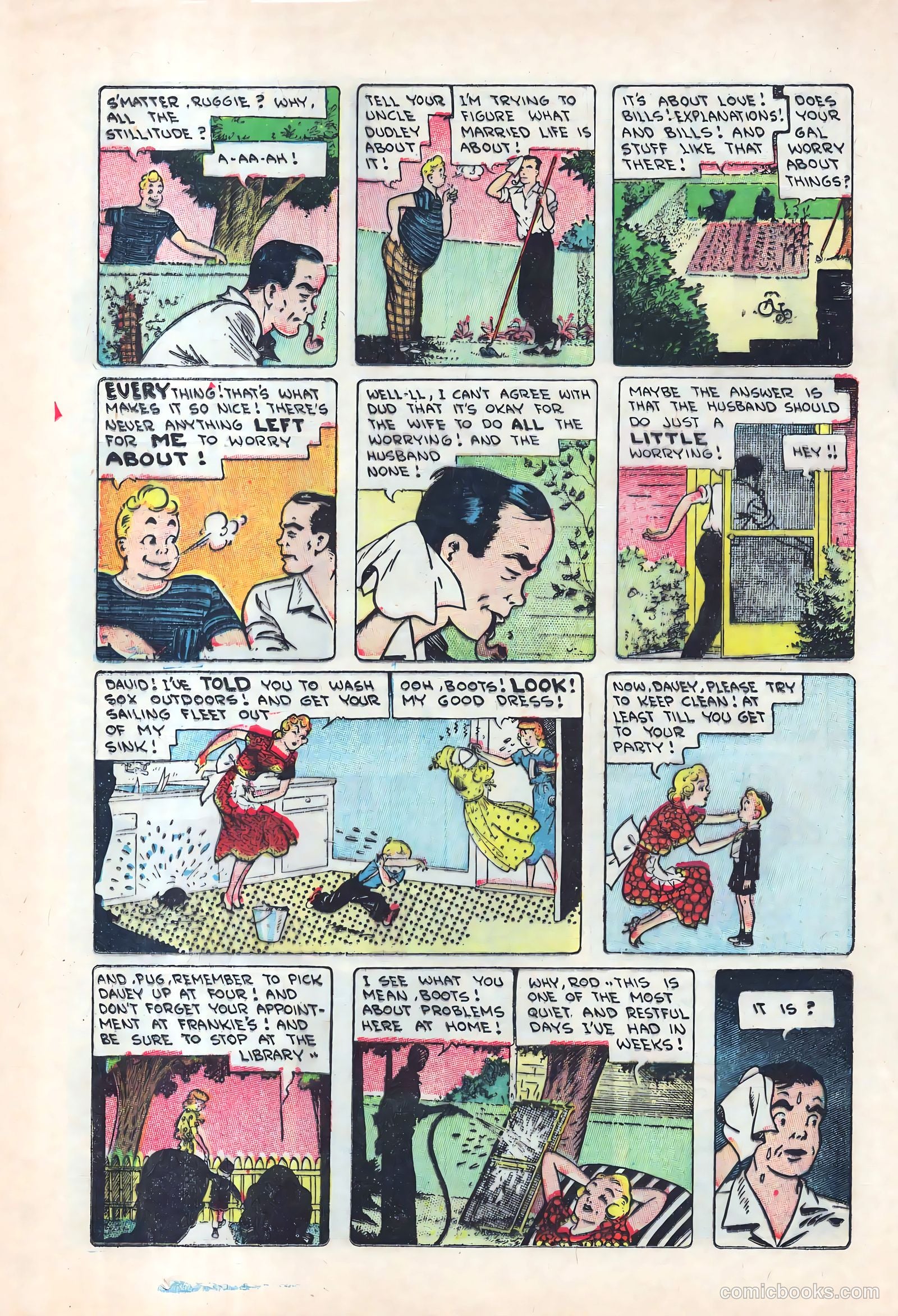 Boots and Her Buddies #1 (1955) — page 20 of 36