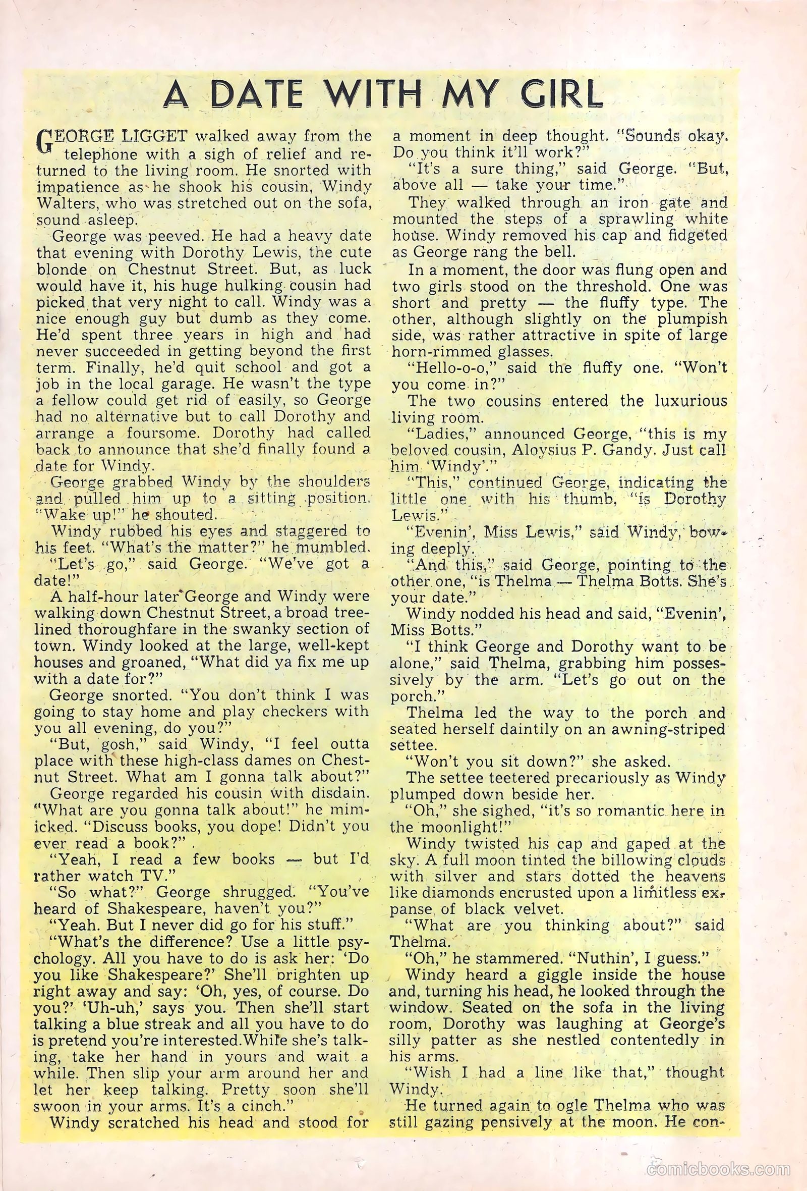 Boots and Her Buddies #1 (1955) — page 21 of 36