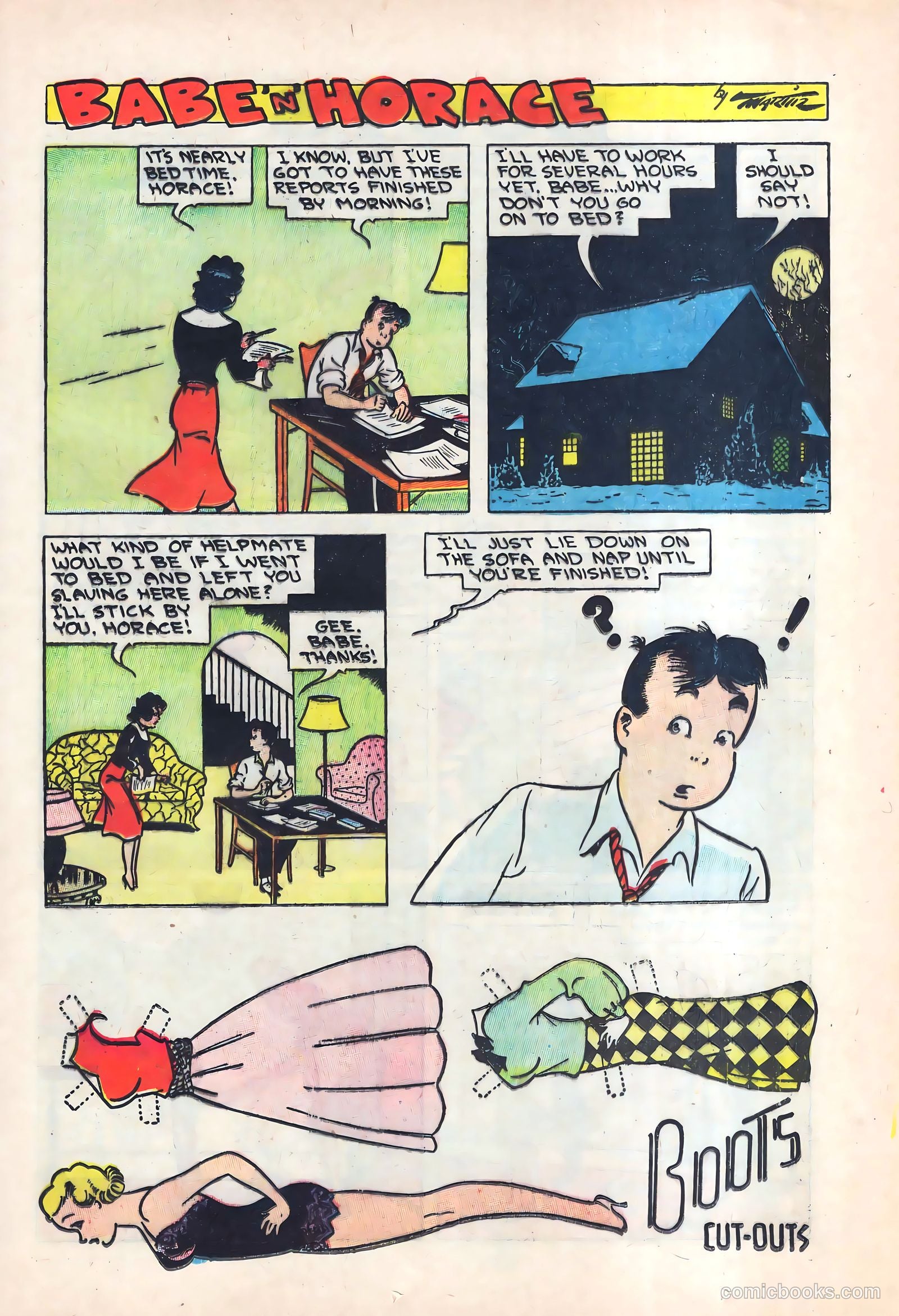 Boots and Her Buddies #1 (1955) — page 25 of 36