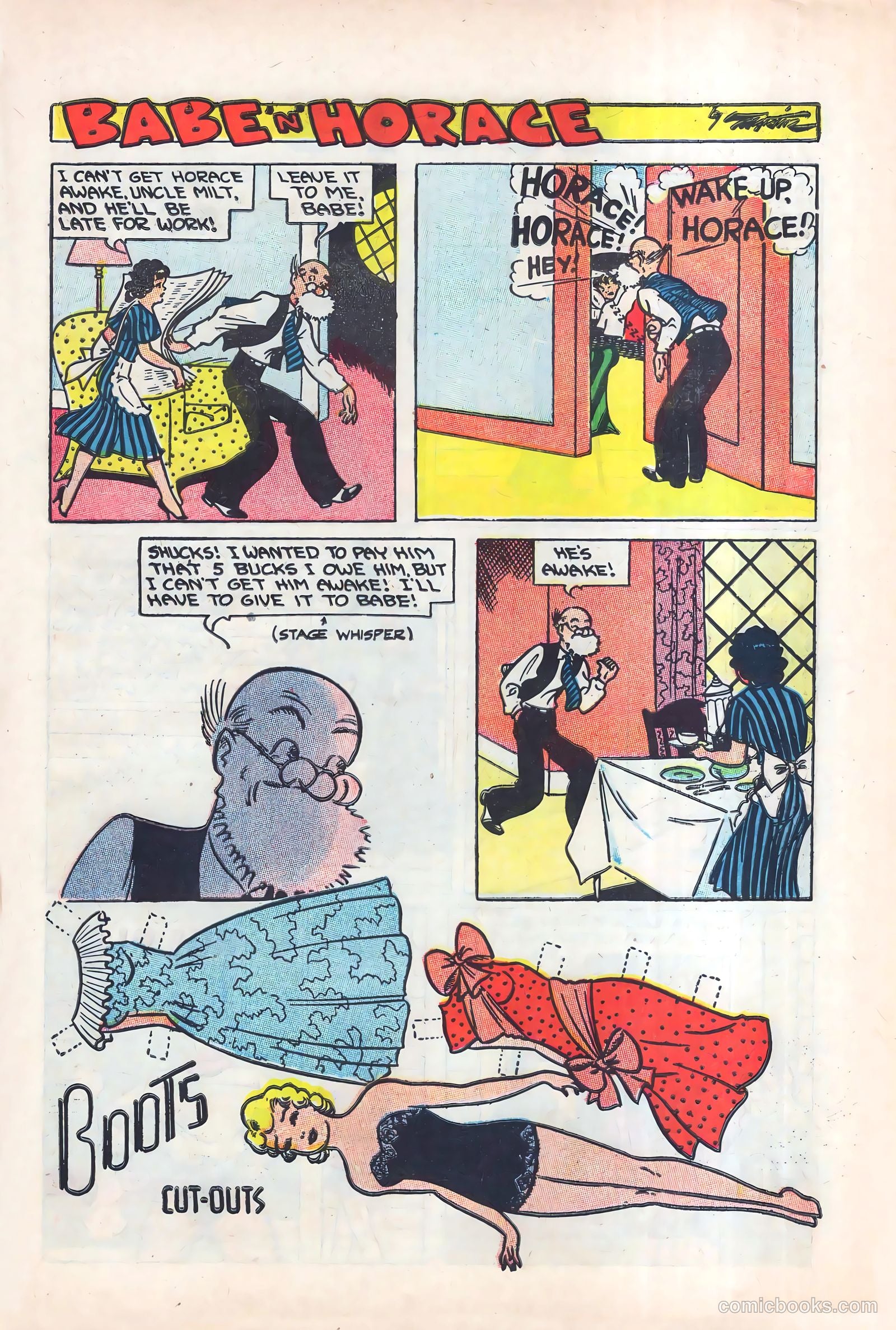 Boots and Her Buddies #1 (1955) — page 27 of 36