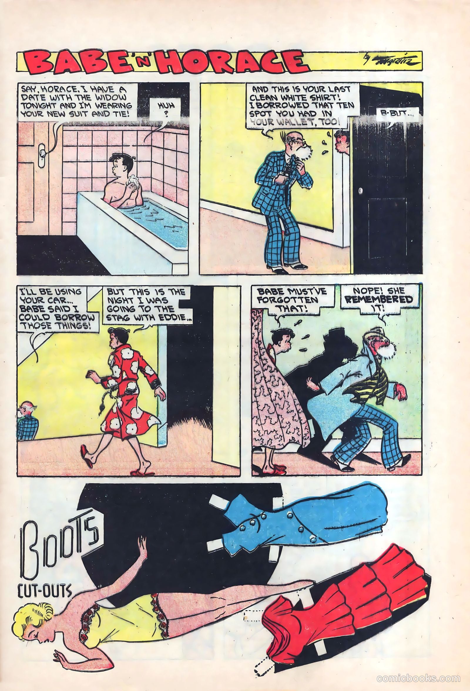 Boots and Her Buddies #1 (1955) — page 31 of 36