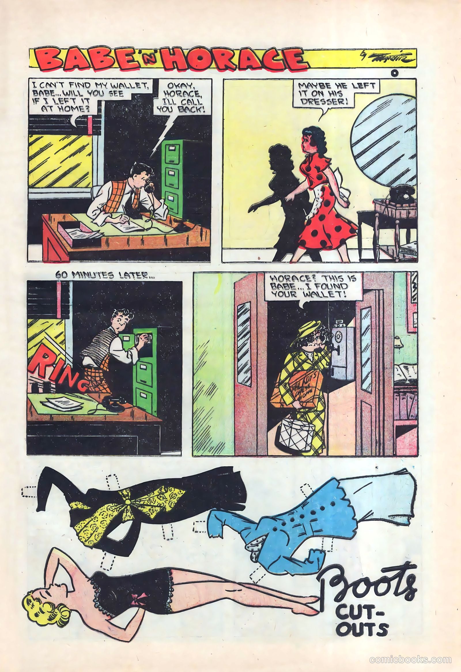 Boots and Her Buddies #1 (1955) — page 33 of 36