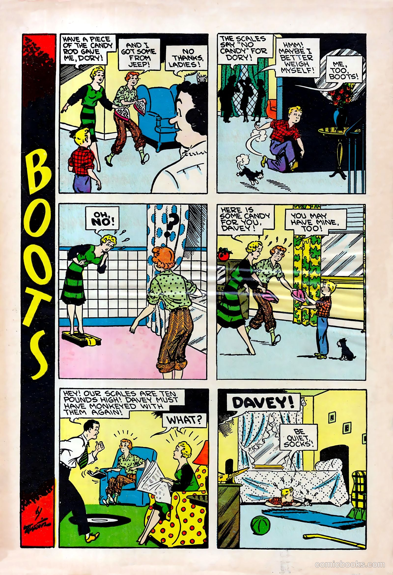 Boots and Her Buddies #1 (1955) — page 36 of 36