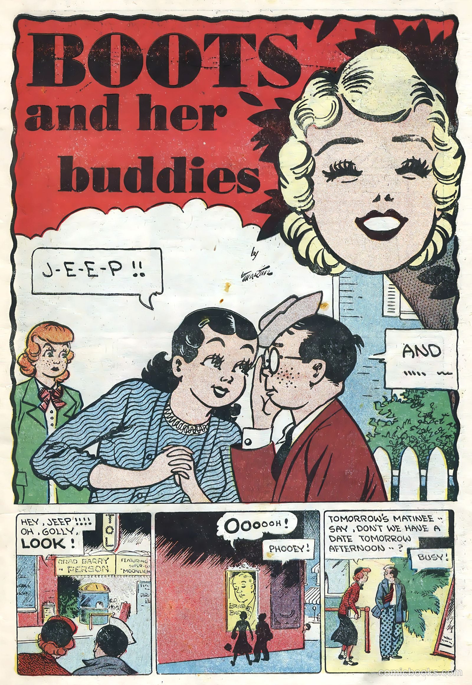 Boots and Her Buddies #2 (1956) — page 3 of 36