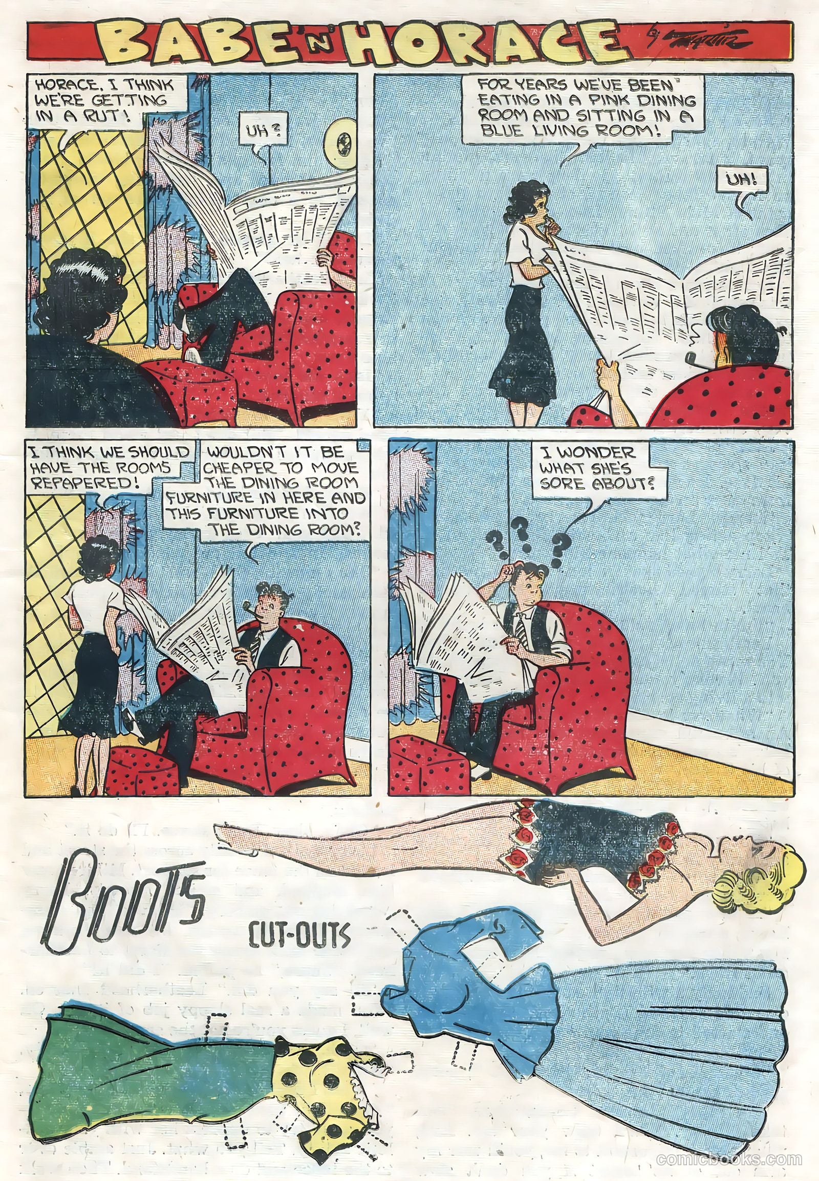 Boots and Her Buddies #2 (1956) — page 19 of 36