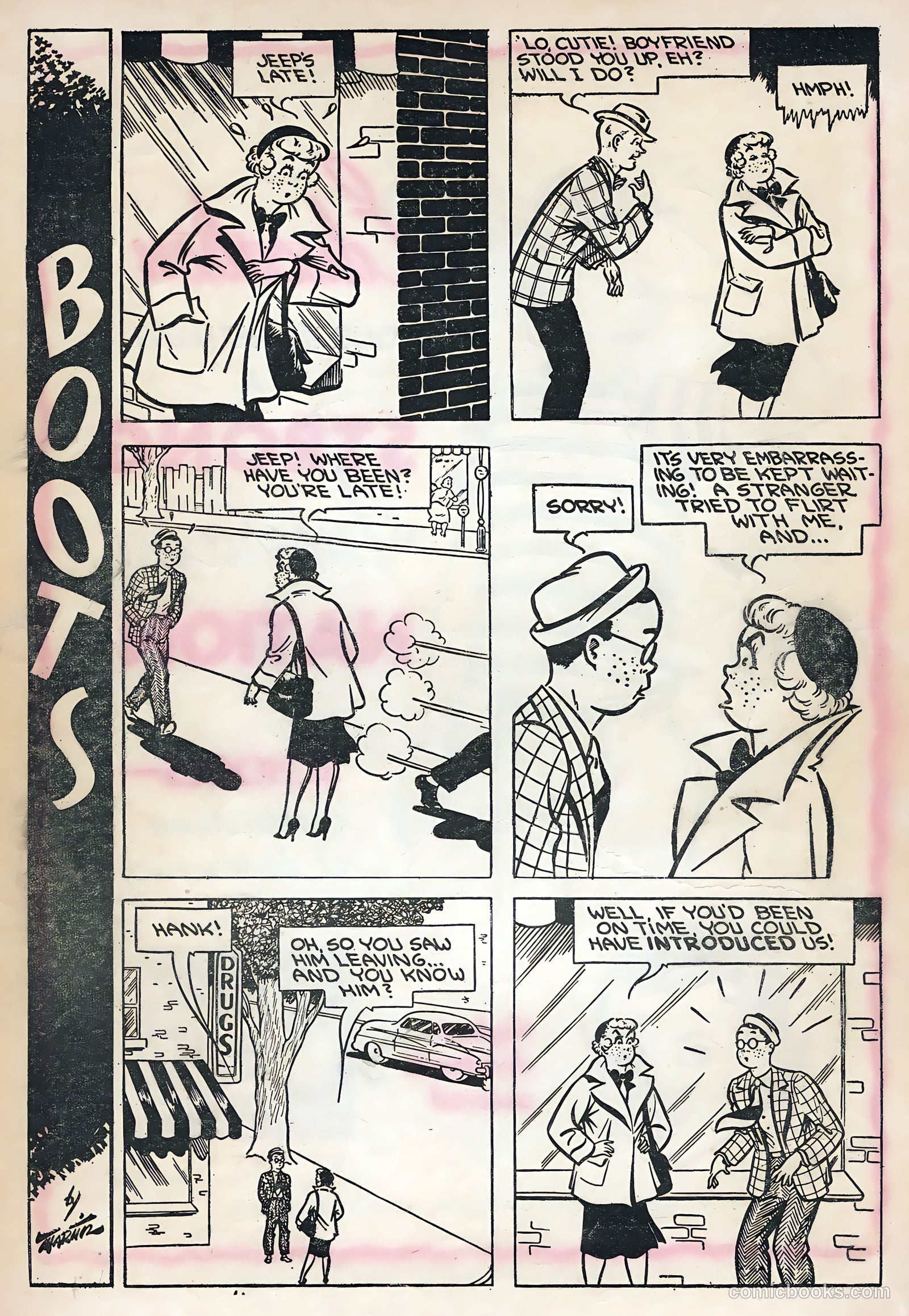 Boots and Her Buddies #2 (1956) — page 35 of 36