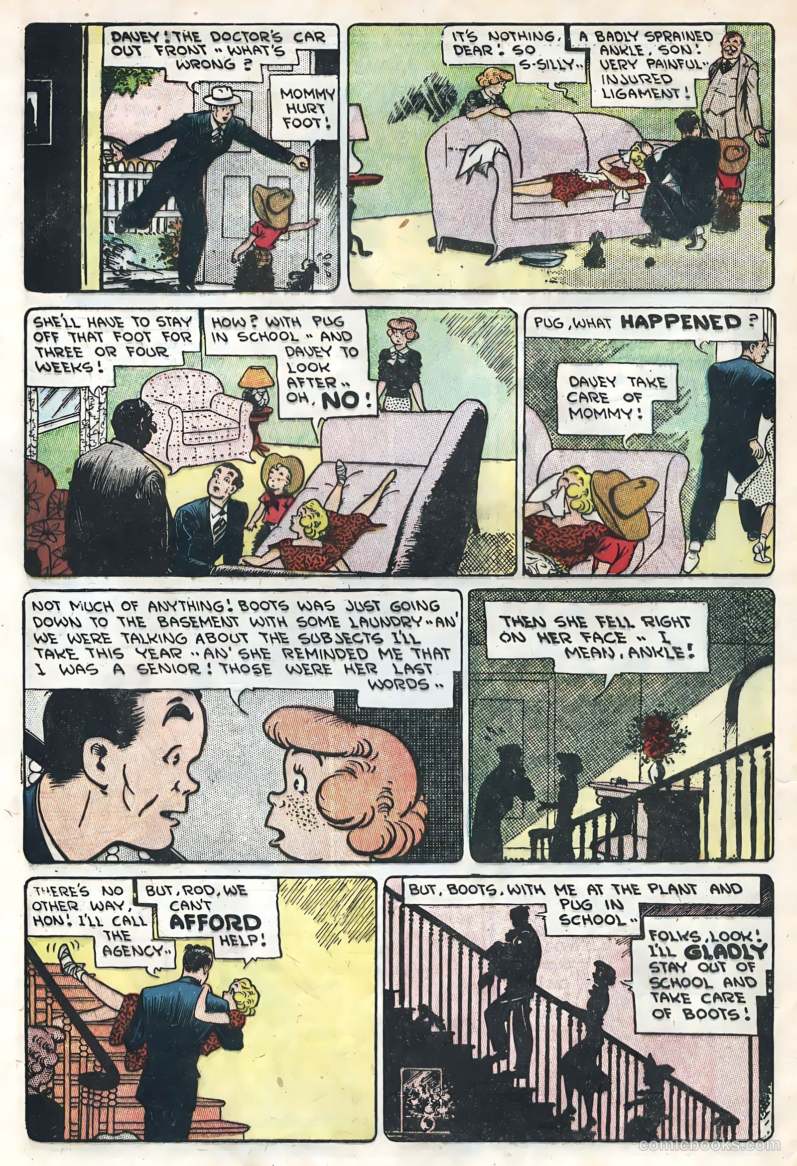 Boots and Her Buddies #3 (1956) — page 6 of 36