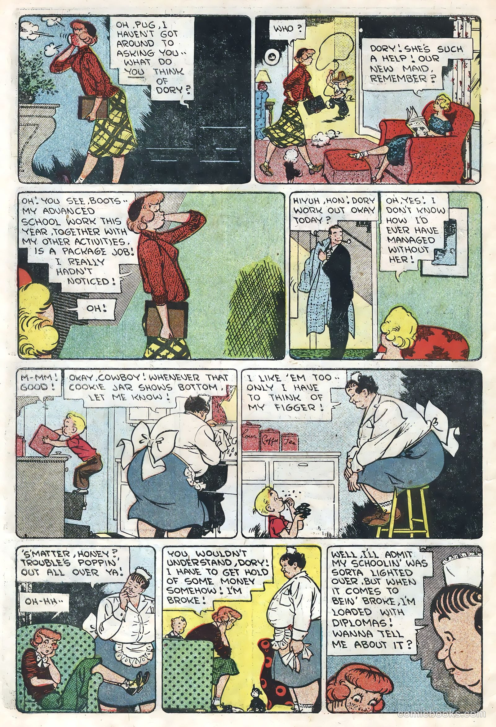 Boots and Her Buddies #3 (1956) — page 10 of 36