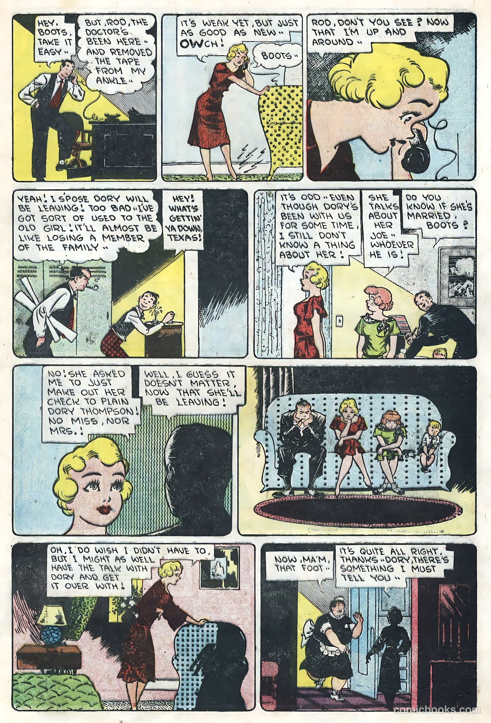 Boots and Her Buddies #3 (1956) — page 15 of 36