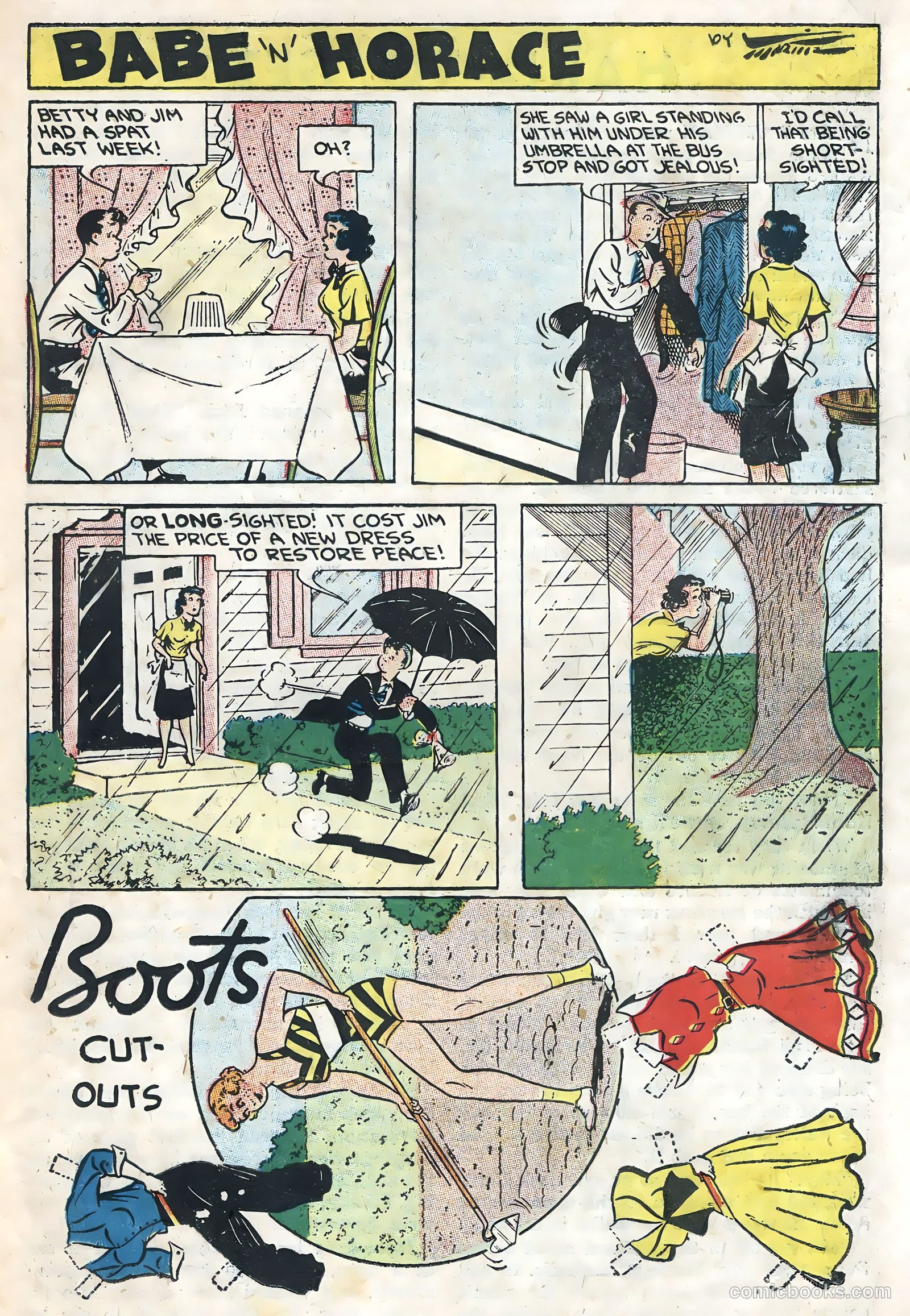 Boots and Her Buddies #3 (1956) — page 19 of 36