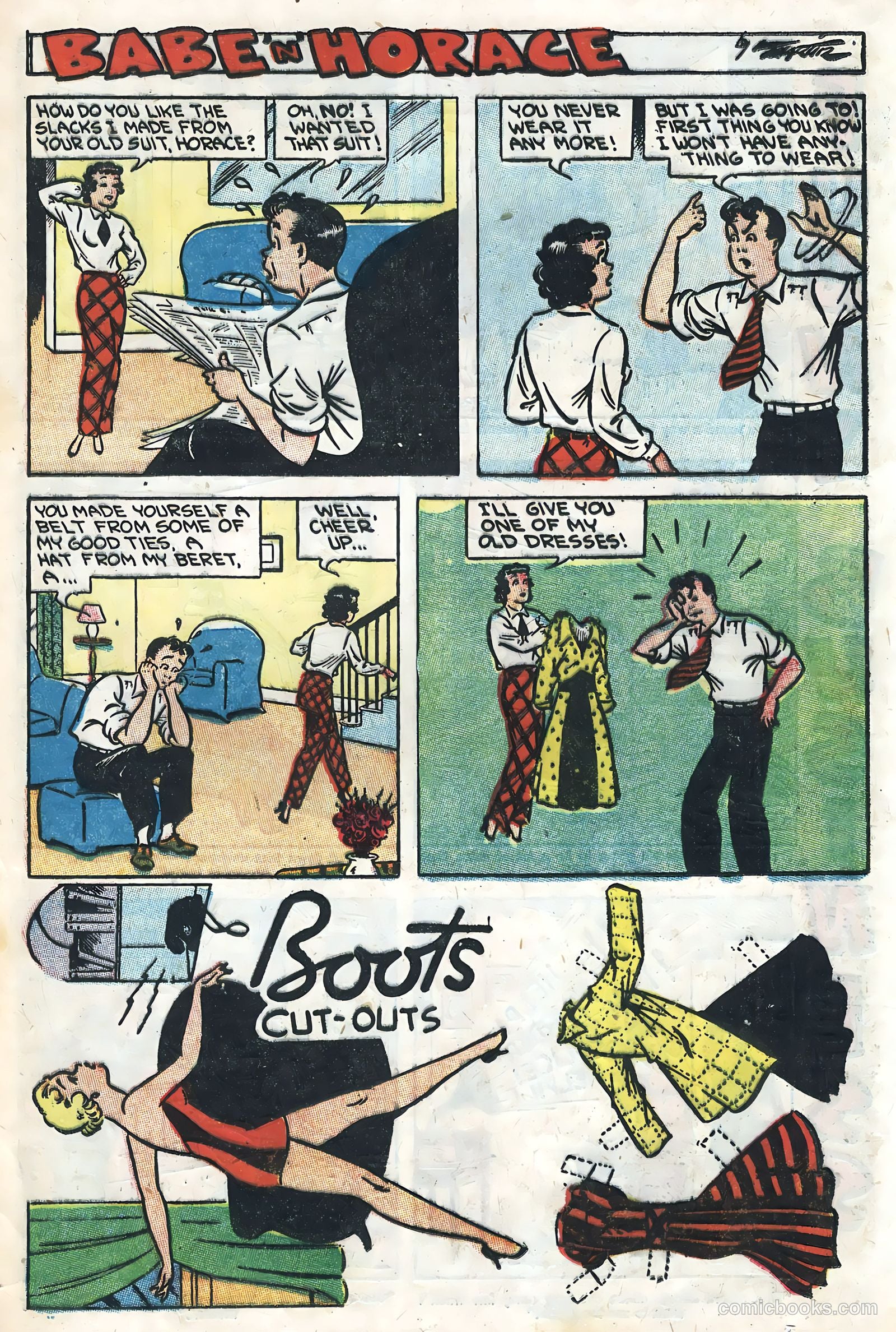 Boots and Her Buddies #3 (1956) — page 23 of 36