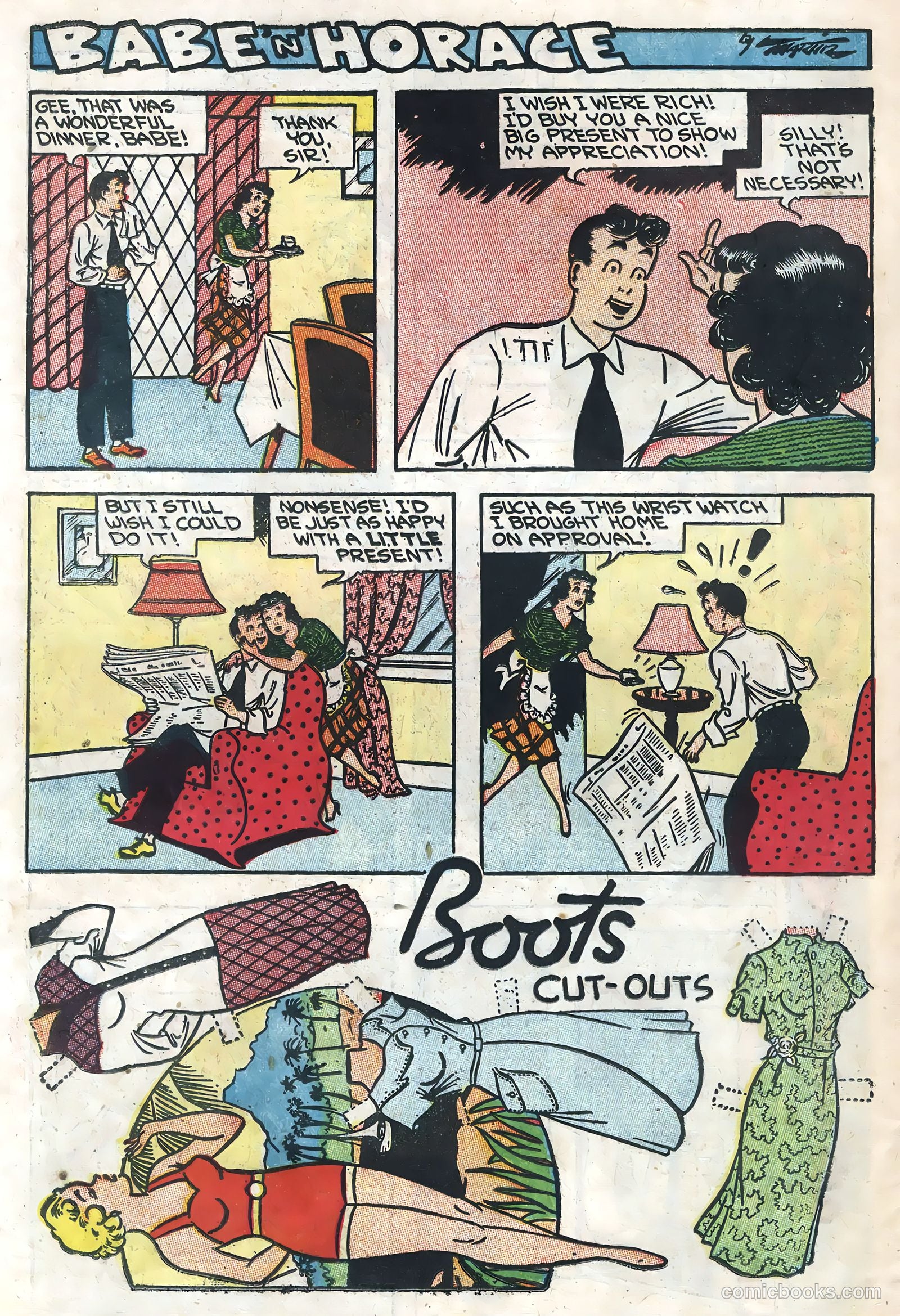 Boots and Her Buddies #3 (1956) — page 26 of 36
