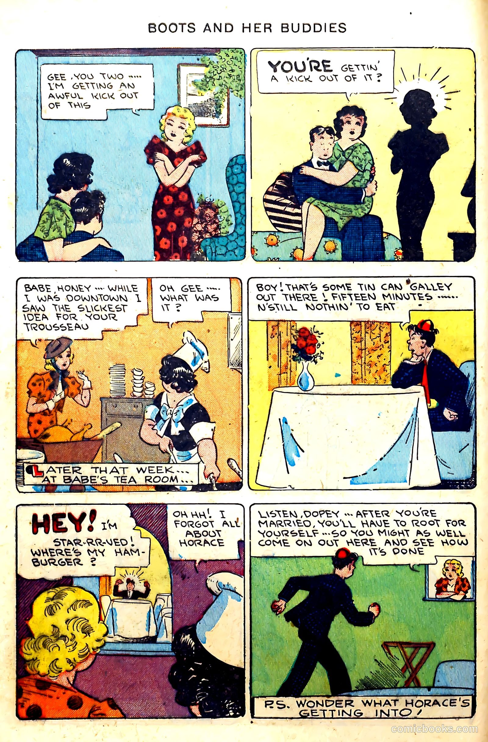 Boots and Her Buddies #5 (1948) — page 8 of 52