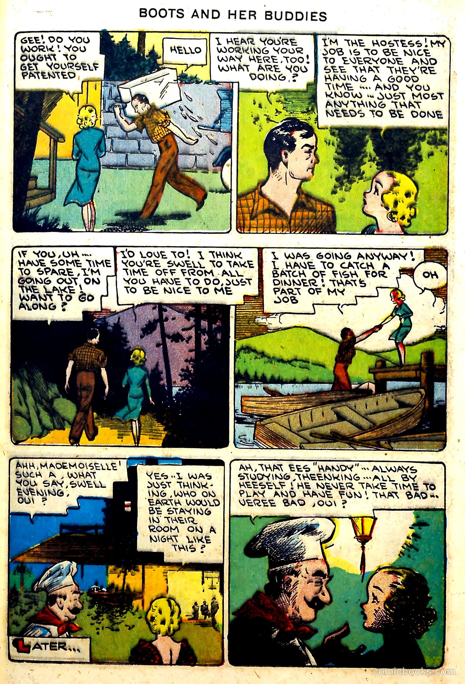 Boots and Her Buddies #5 (1948) — page 35 of 52