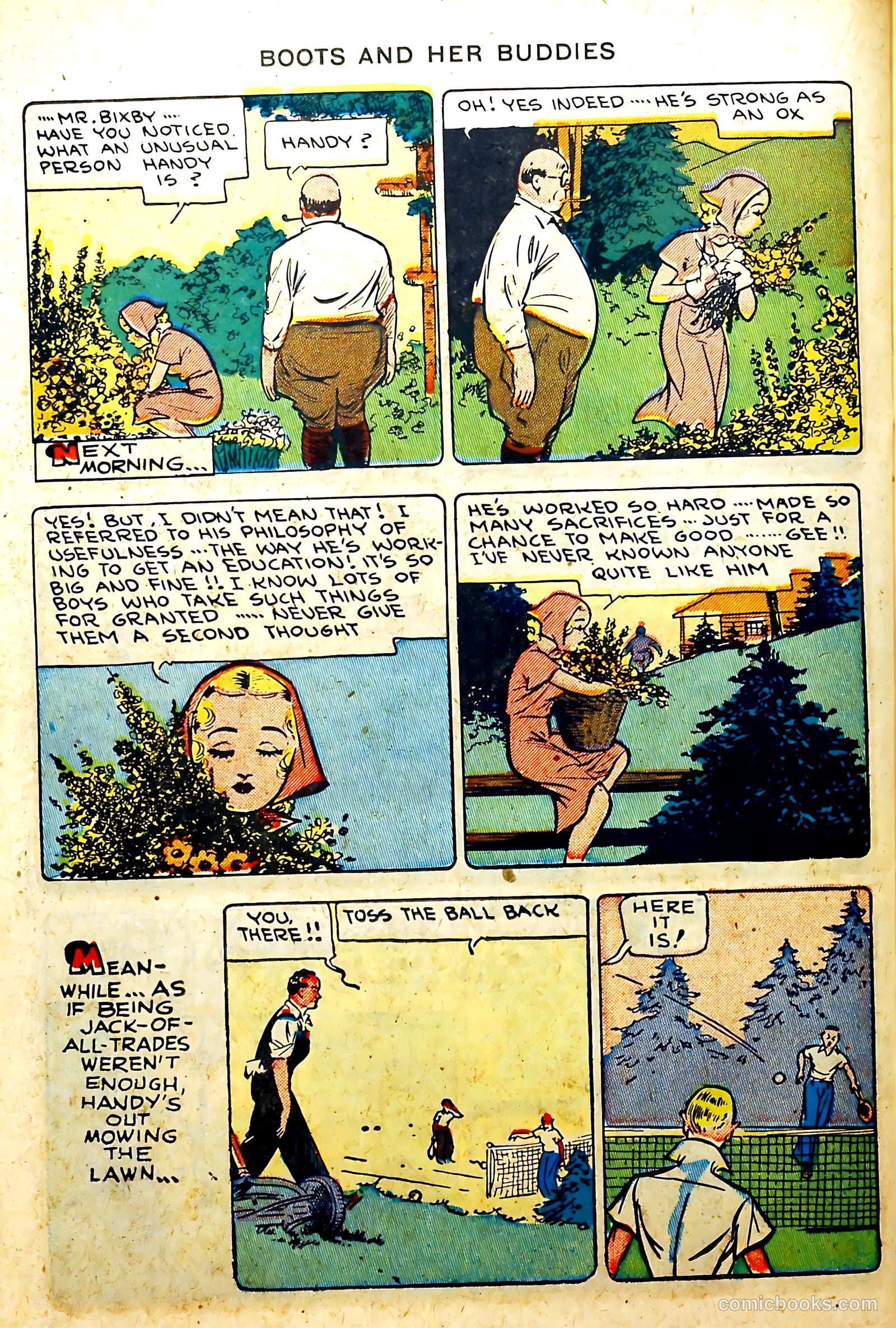 Boots and Her Buddies #5 (1948) — page 36 of 52