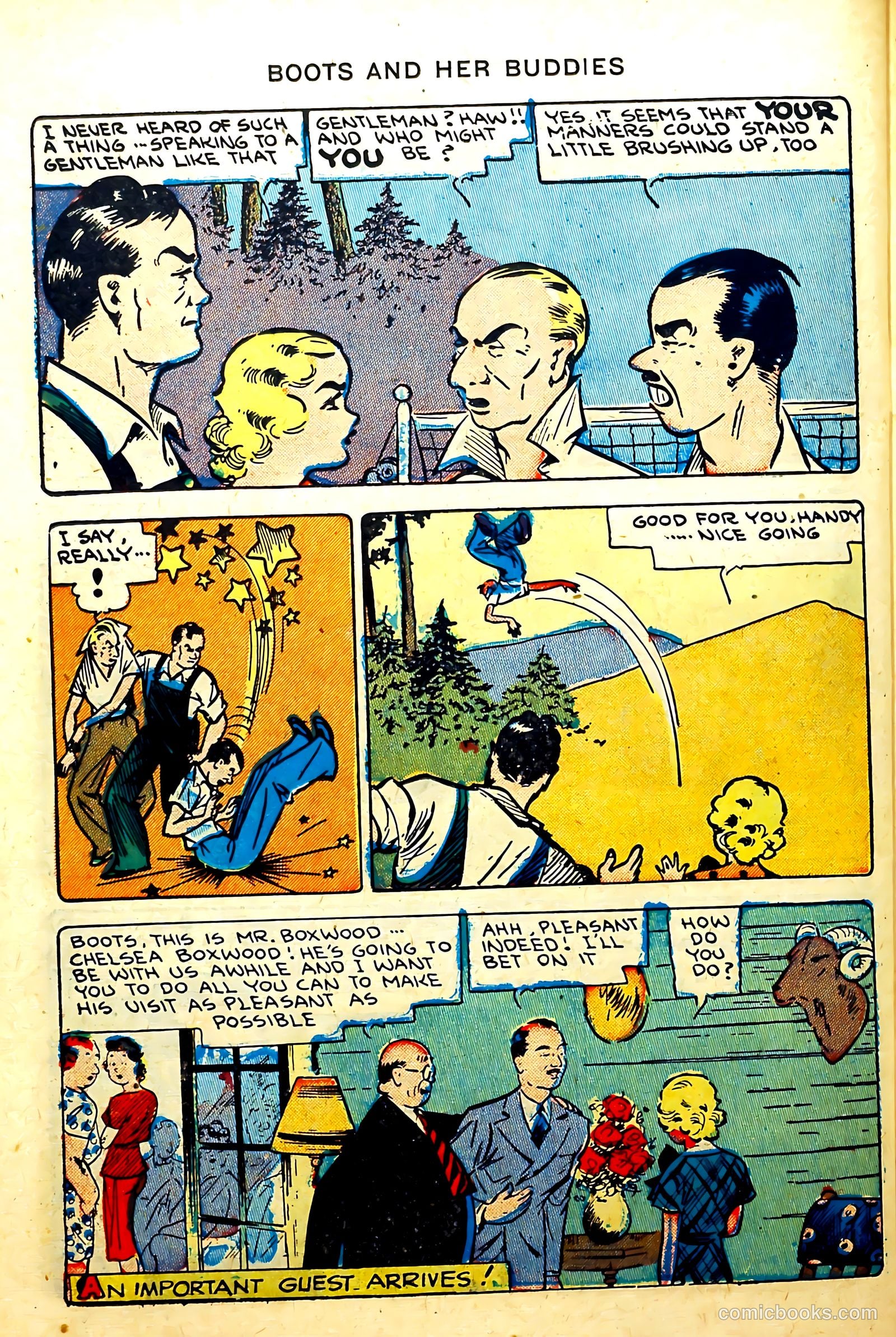 Boots and Her Buddies #5 (1948) — page 38 of 52
