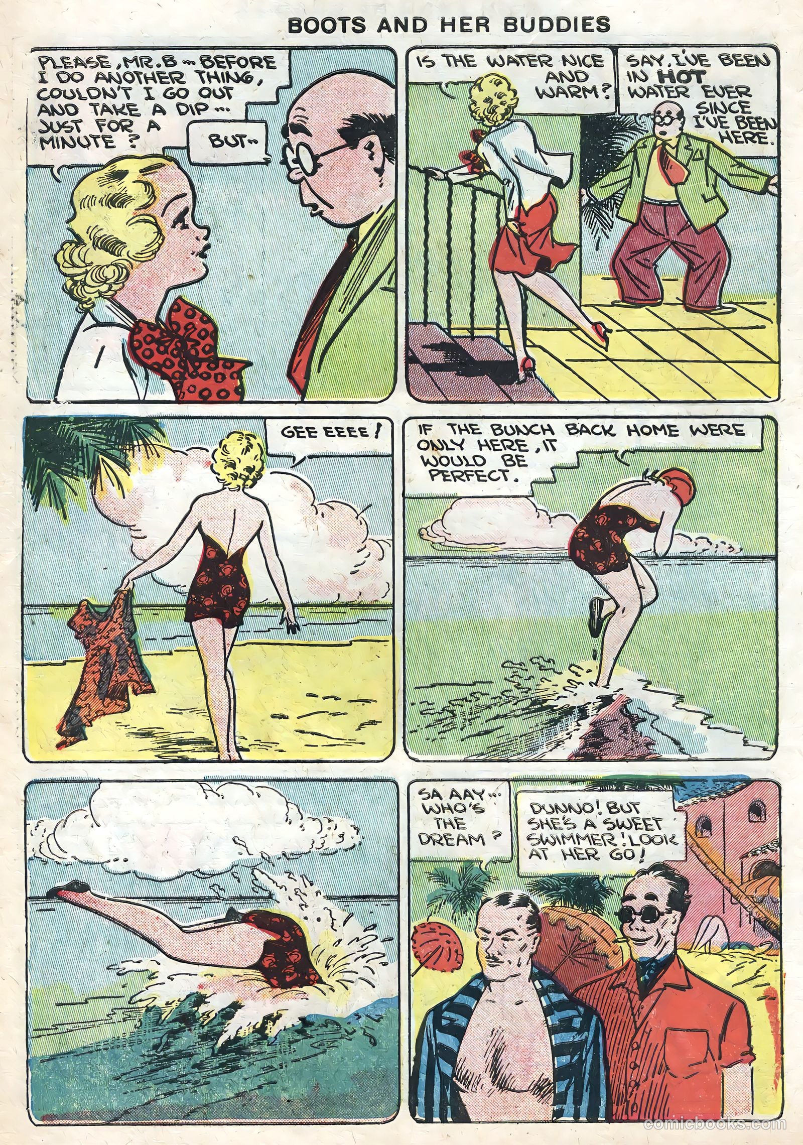 Boots and Her Buddies #6 (1948) — page 8 of 36