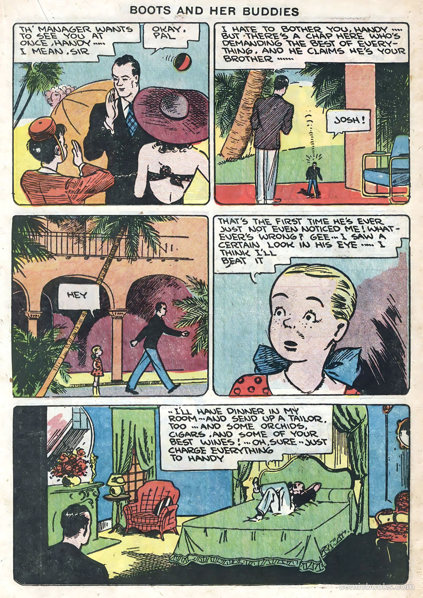 Boots and Her Buddies #6 (1948) — page 21 of 36