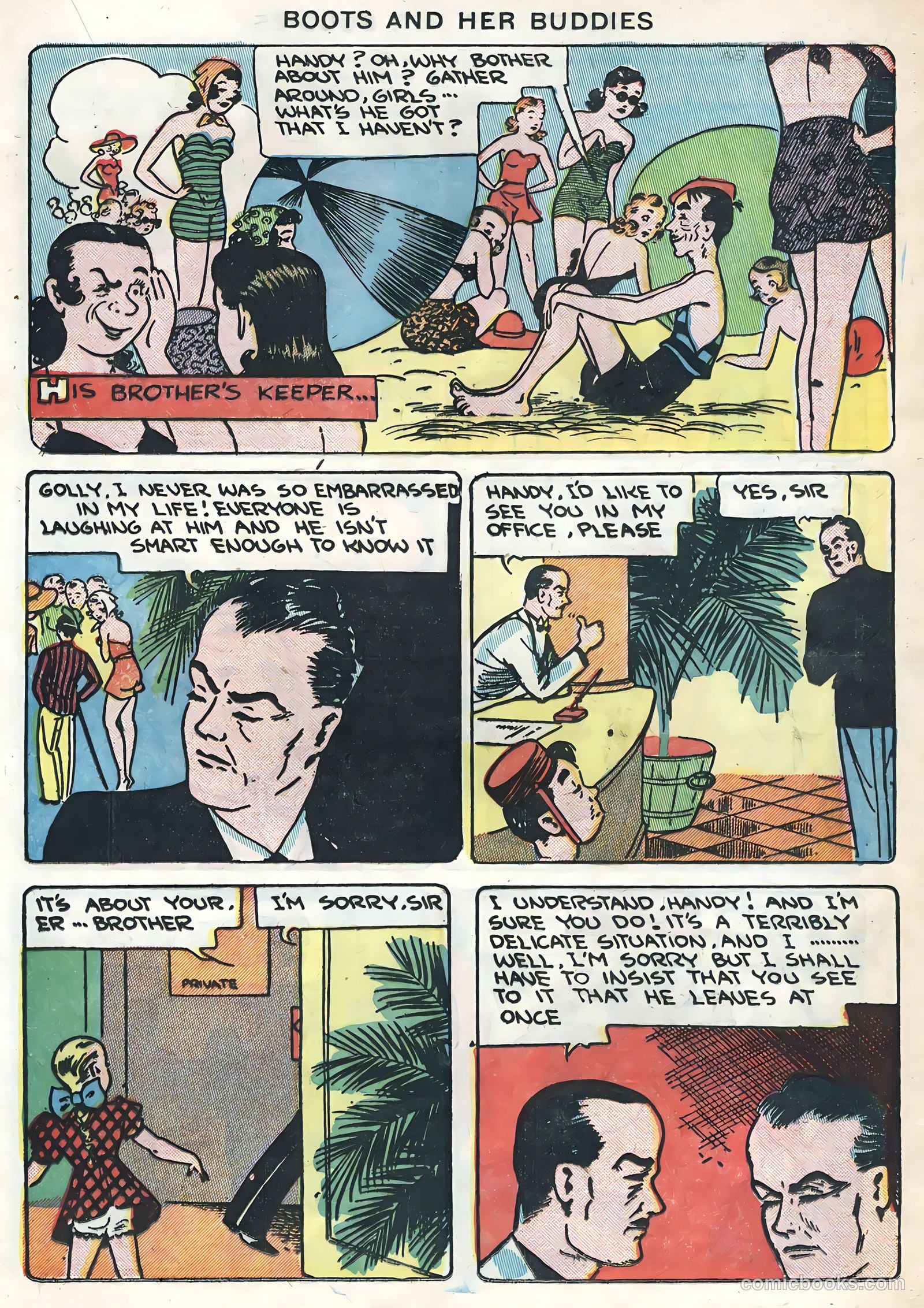 Boots and Her Buddies #6 (1948) — page 23 of 36