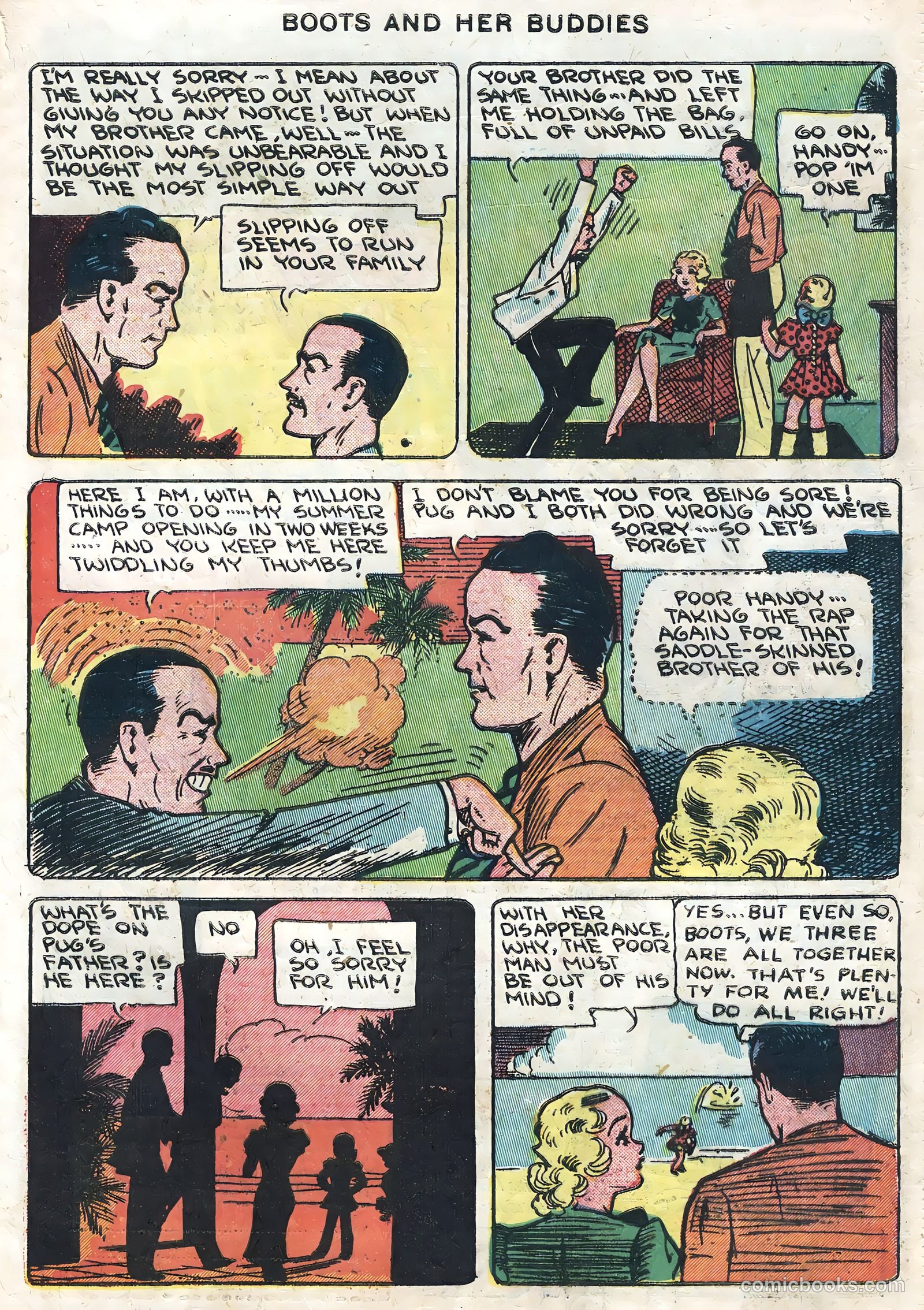 Boots and Her Buddies #6 (1948) — page 33 of 36