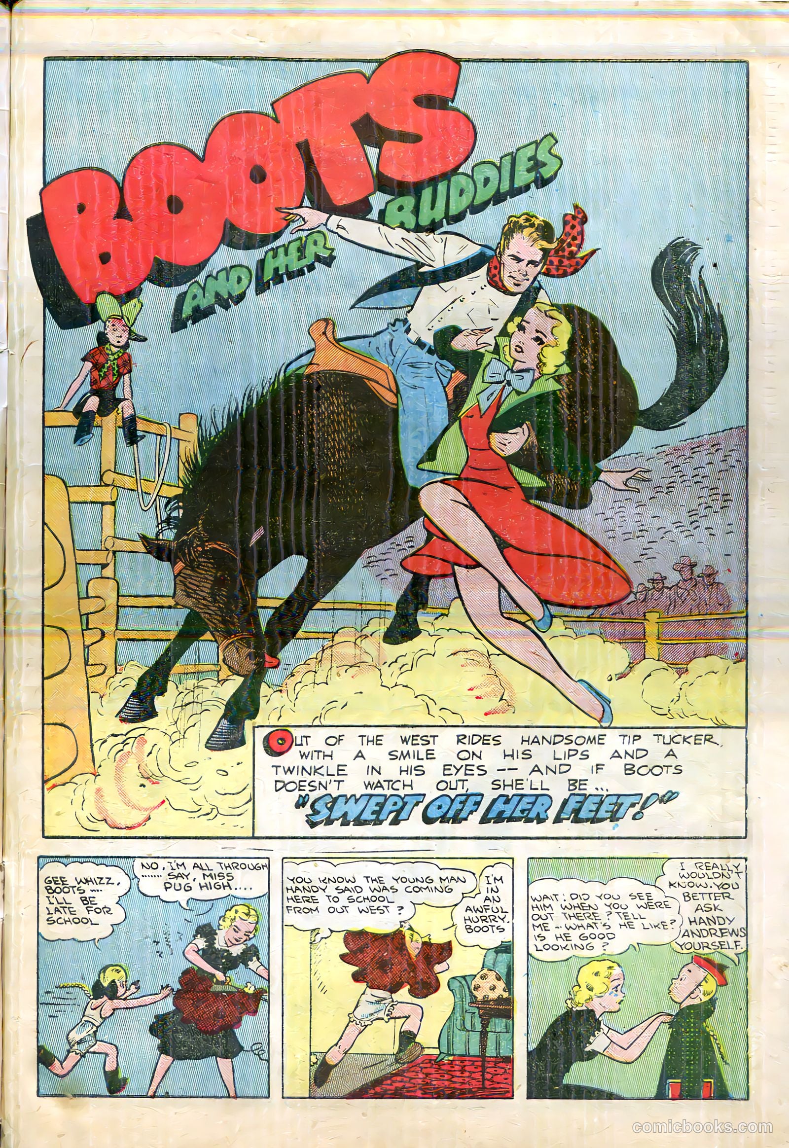 Boots and Her Buddies #7 (1949) — page 3 of 36