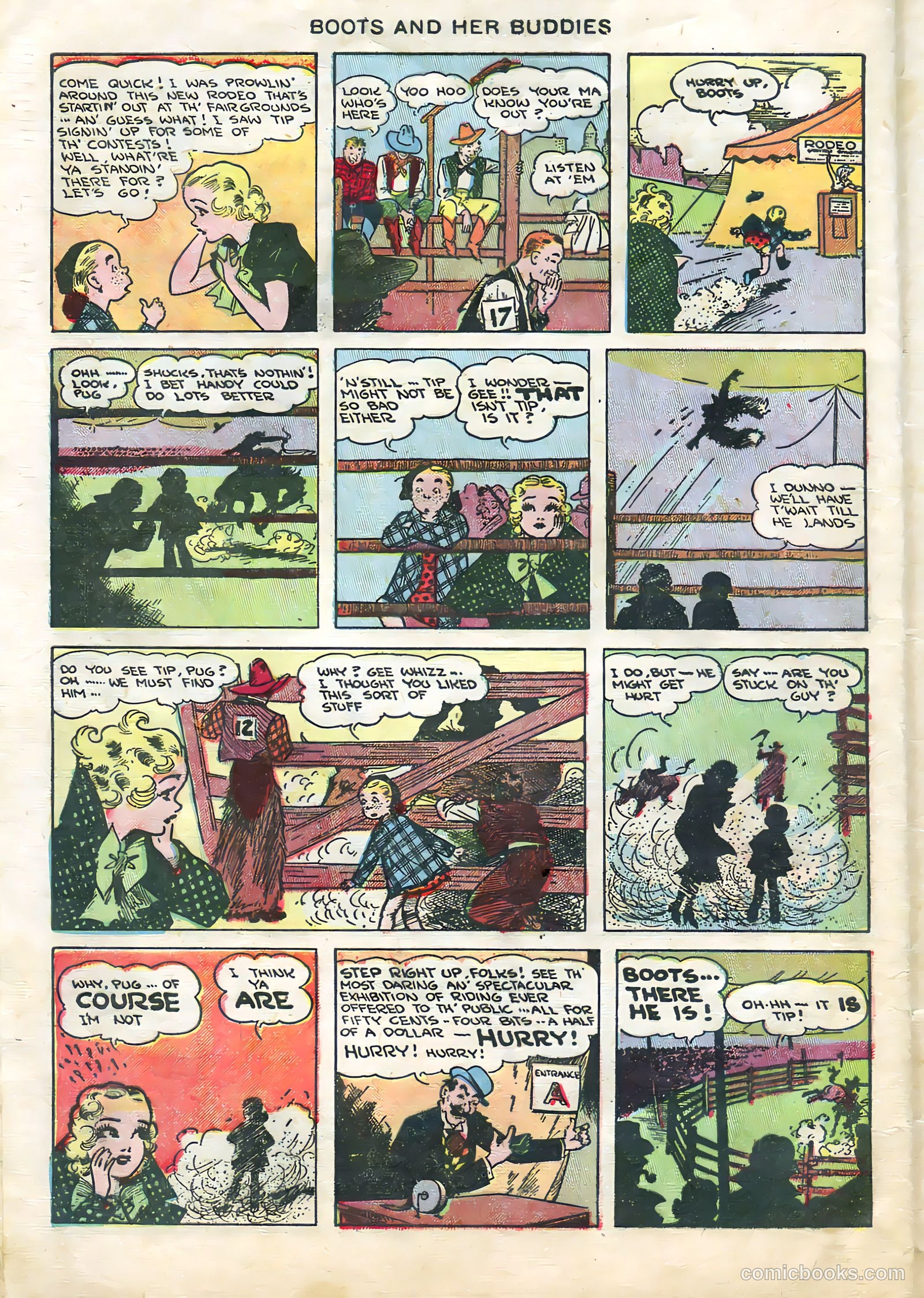 Boots and Her Buddies #7 (1949) — page 6 of 36