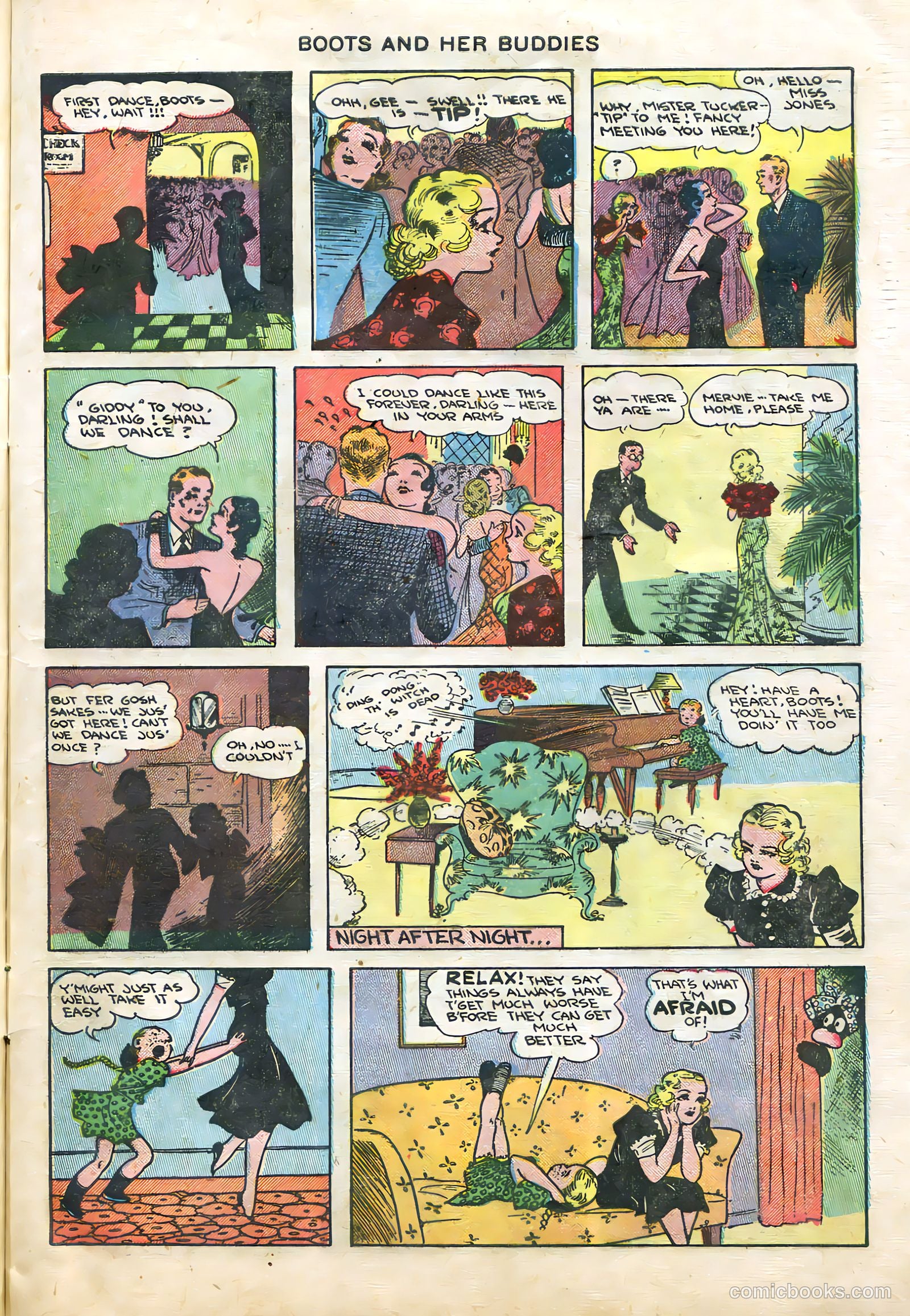 Boots and Her Buddies #7 (1949) — page 9 of 36
