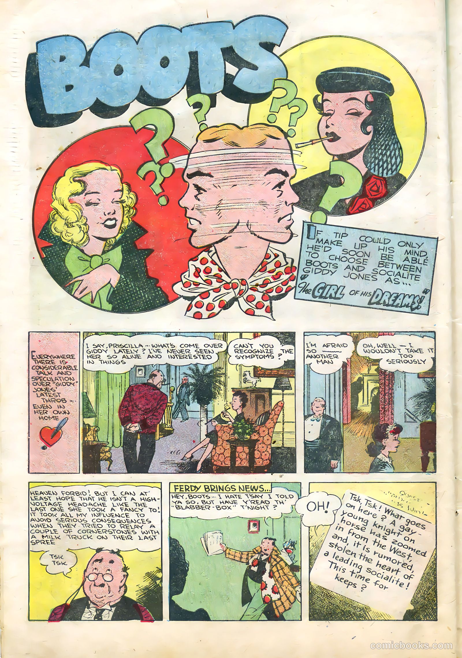Boots and Her Buddies #7 (1949) — page 10 of 36