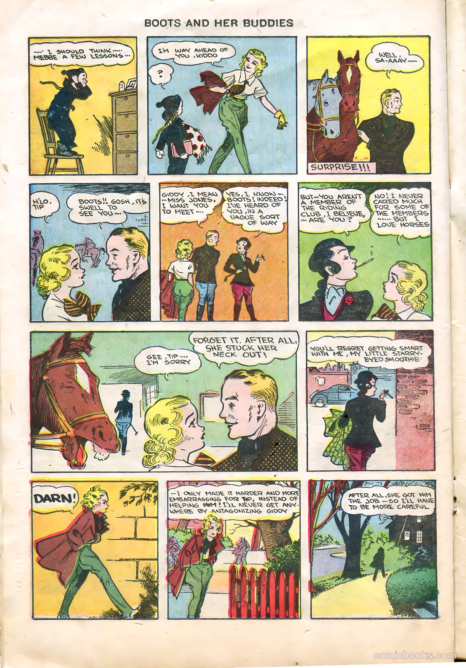 Boots and Her Buddies #7 (1949) — page 16 of 36