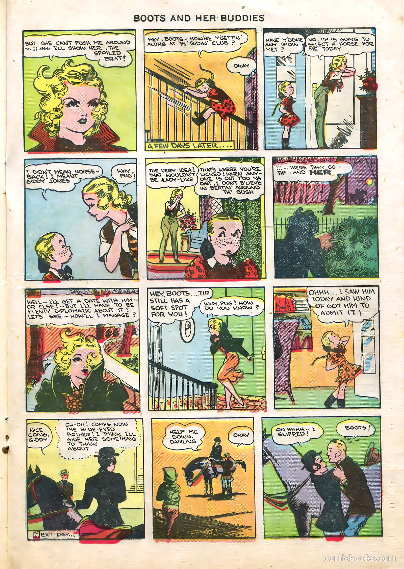 Boots and Her Buddies #7 (1949) — page 17 of 36