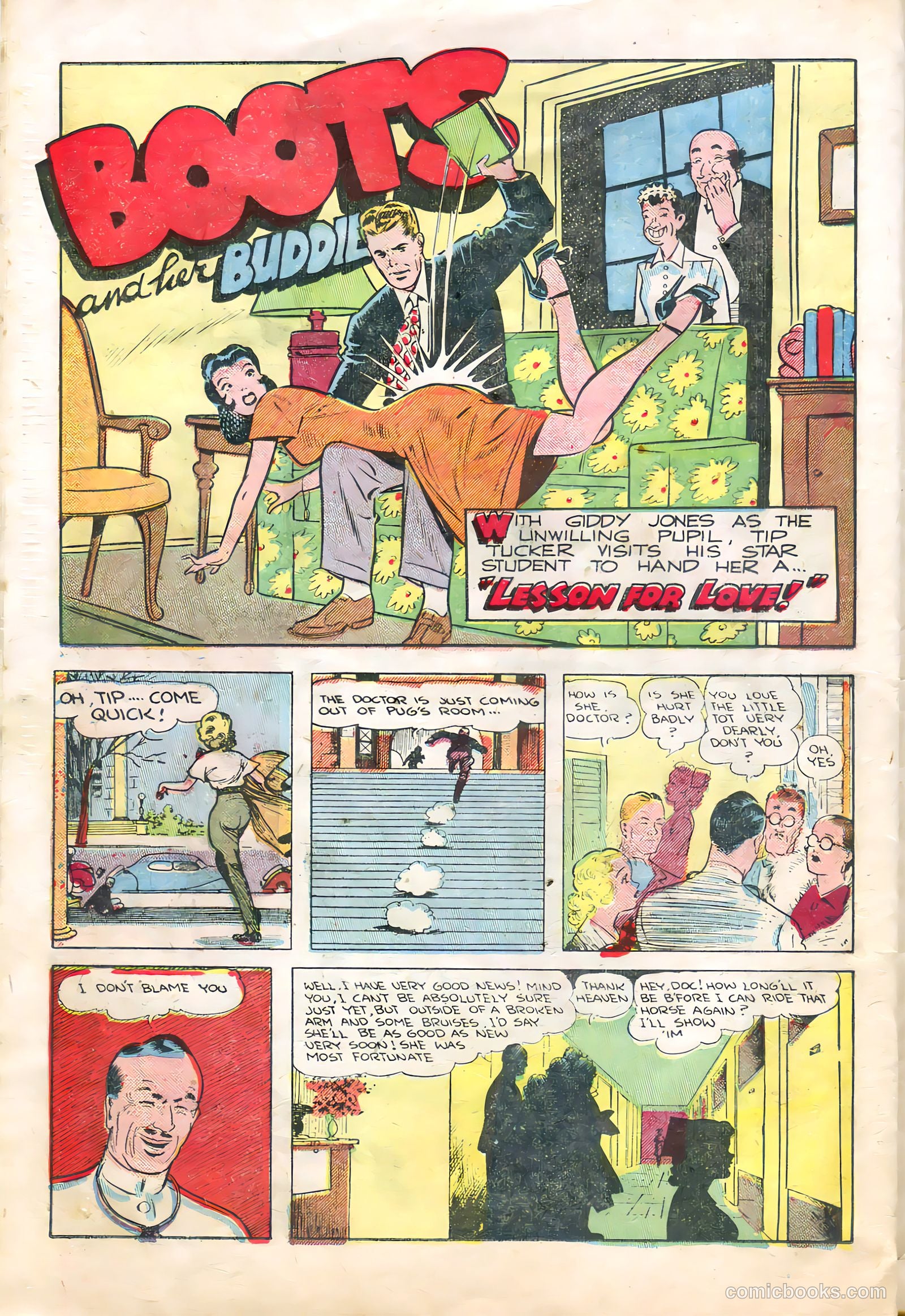 Boots and Her Buddies #7 (1949) — page 26 of 36