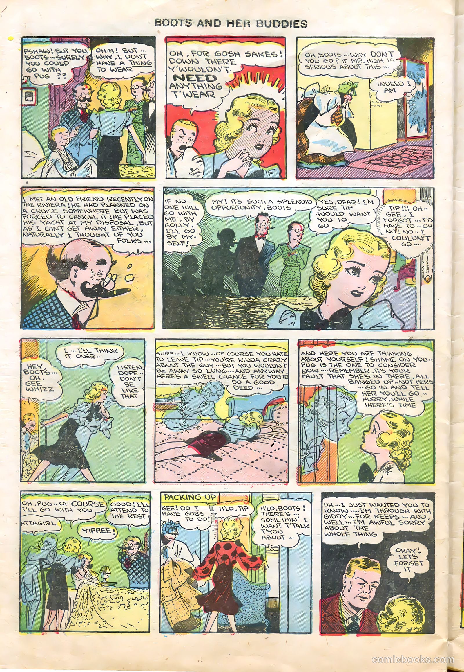 Boots and Her Buddies #7 (1949) — page 32 of 36