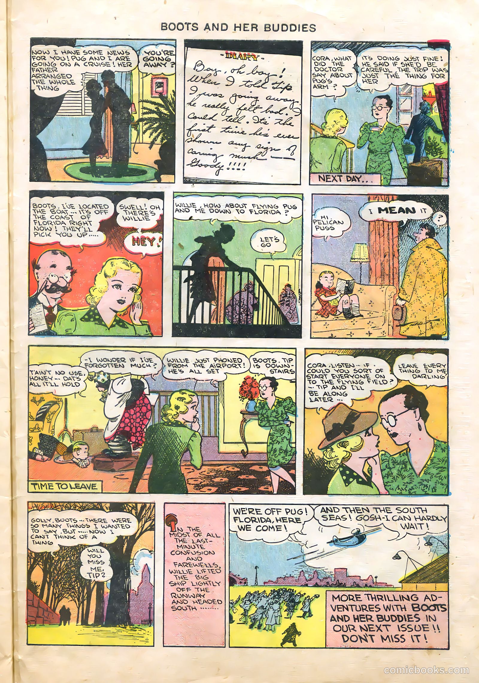 Boots and Her Buddies #7 (1949) — page 33 of 36