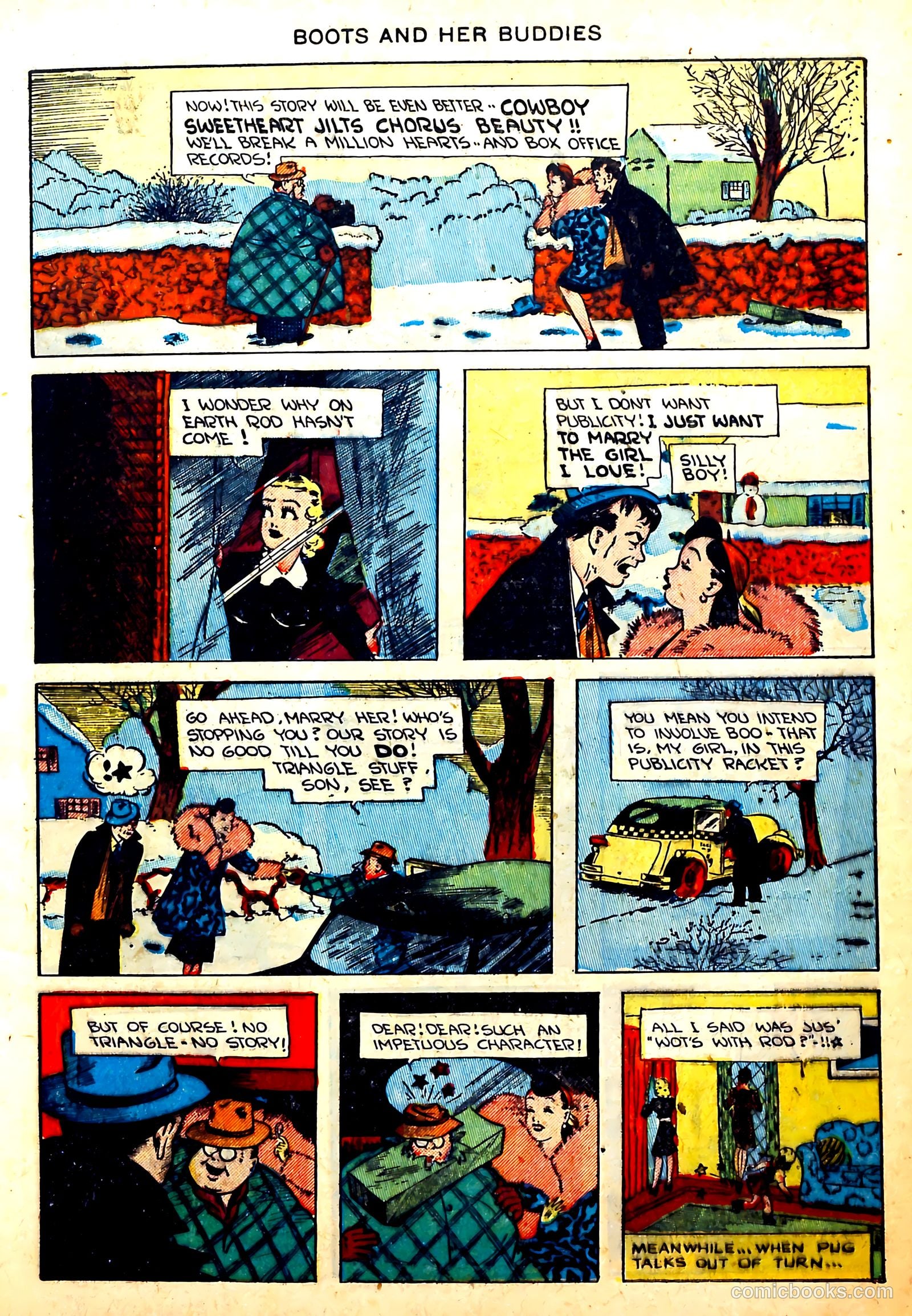 Boots and Her Buddies #8 (1949) — page 9 of 36
