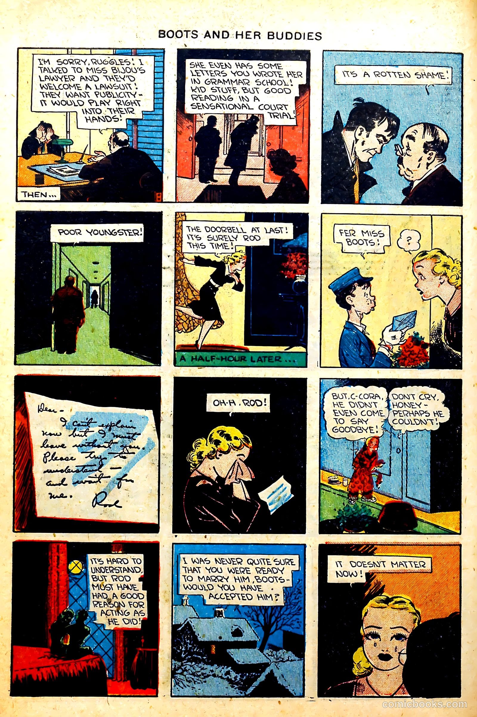 Boots and Her Buddies #8 (1949) — page 10 of 36