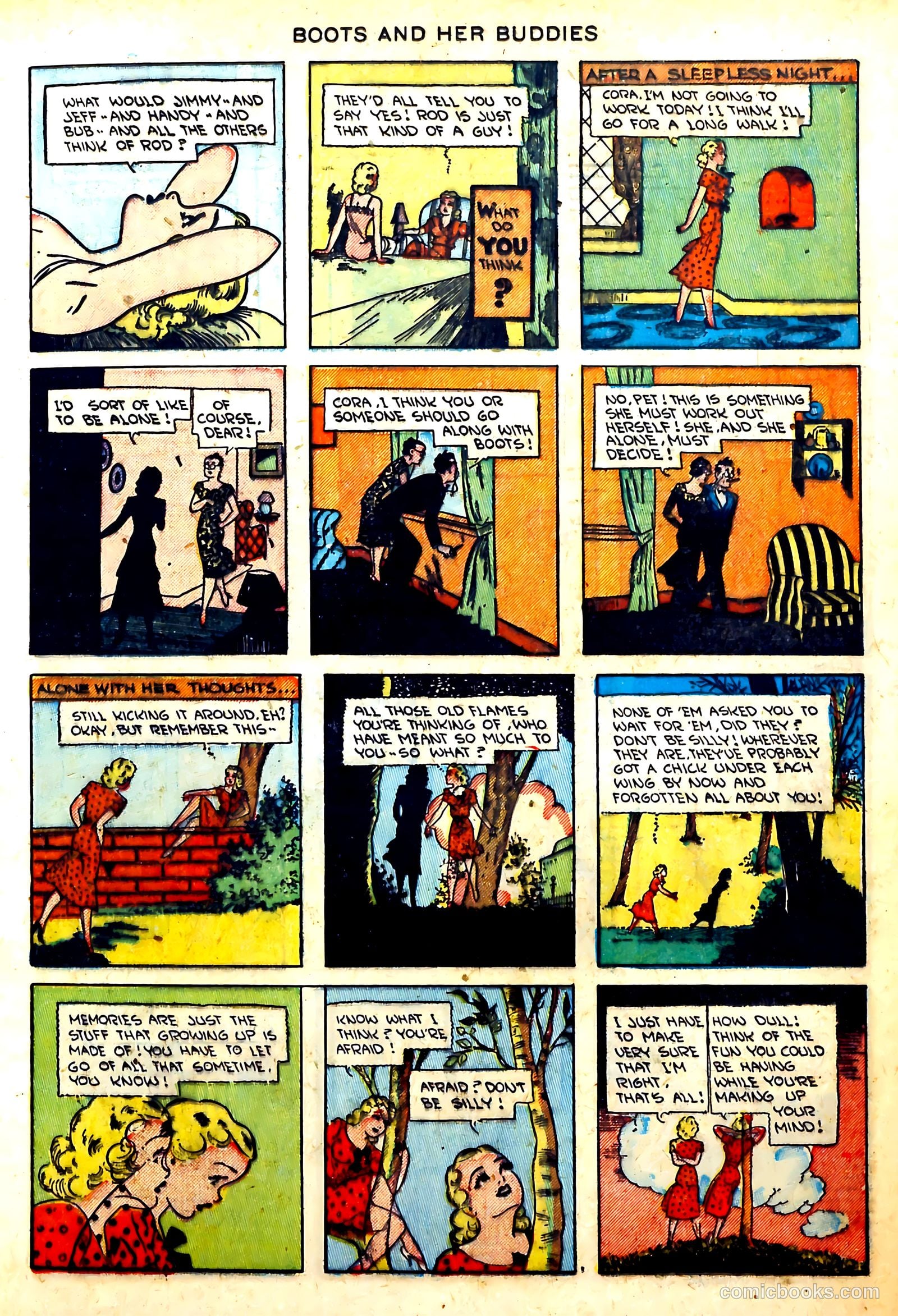Boots and Her Buddies #8 (1949) — page 17 of 36