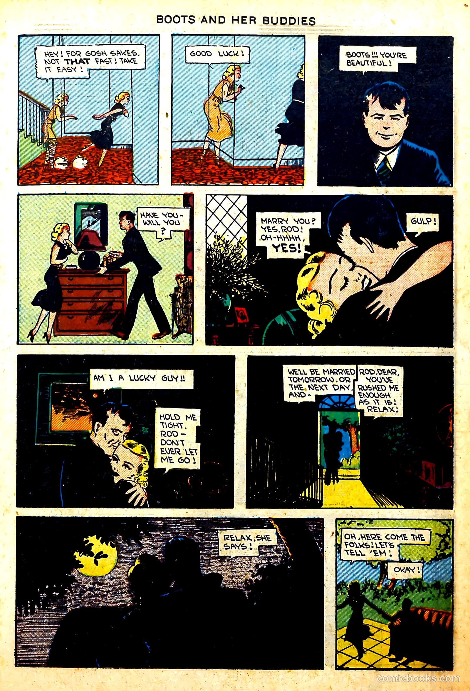 Boots and Her Buddies #8 (1949) — page 19 of 36