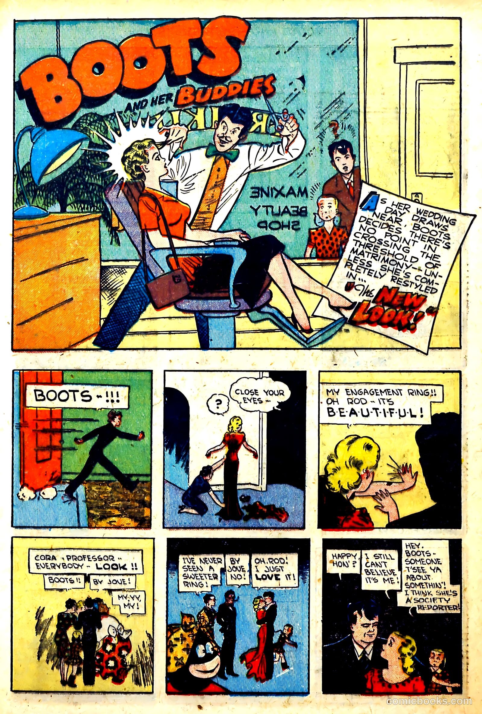 Boots and Her Buddies #8 (1949) — page 21 of 36
