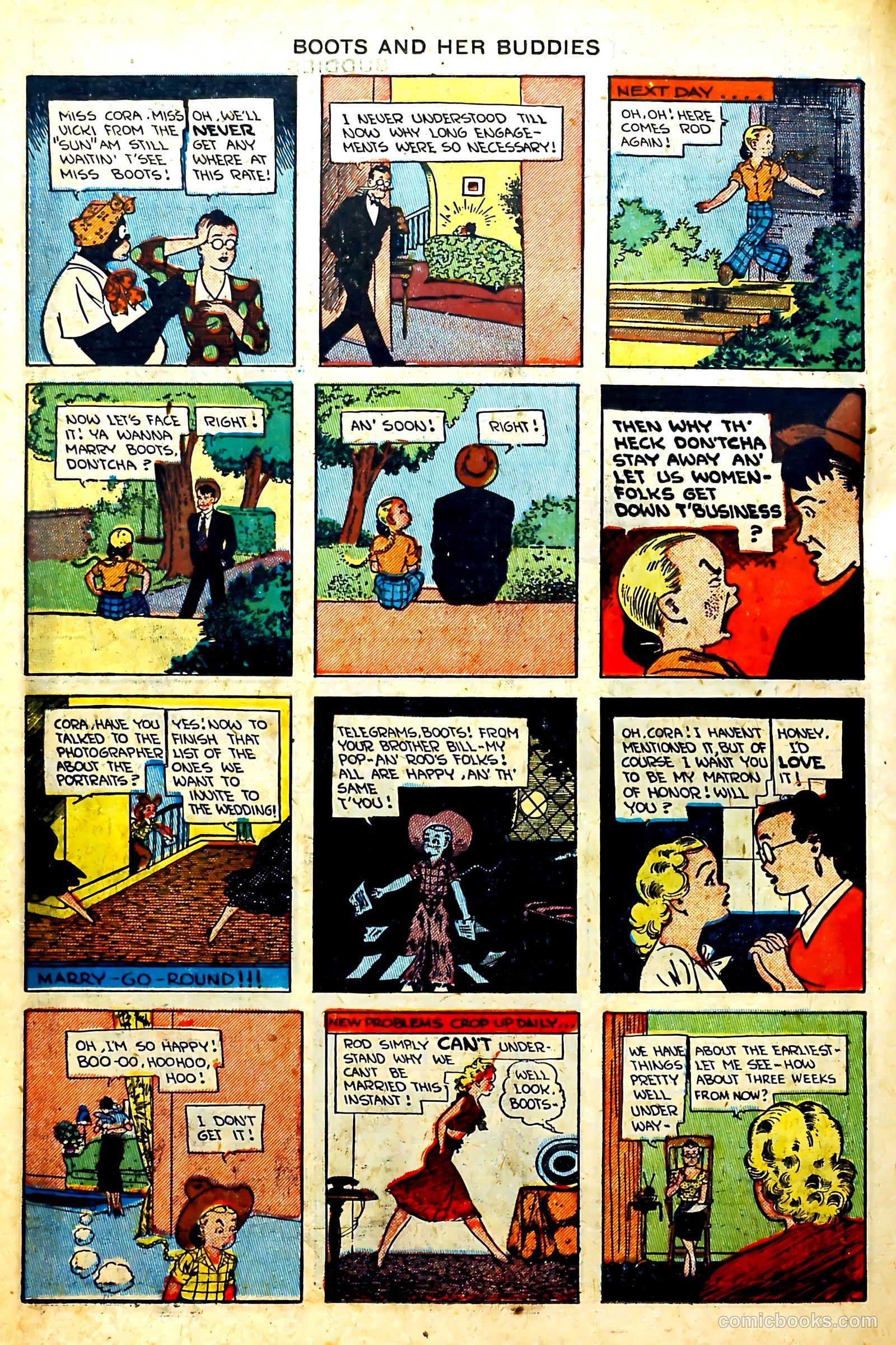 Boots and Her Buddies #8 (1949) — page 22 of 36
