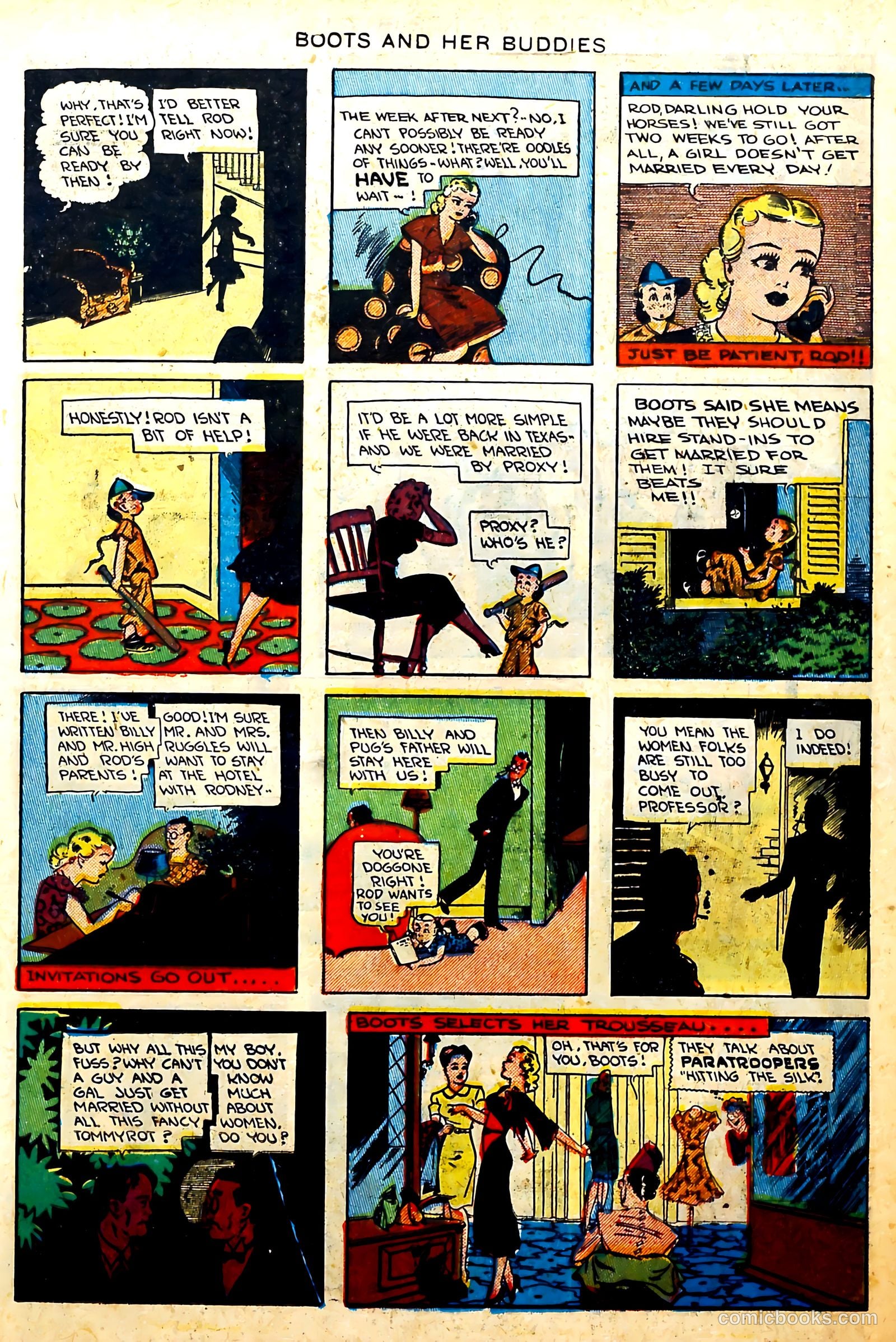 Boots and Her Buddies #8 (1949) — page 23 of 36