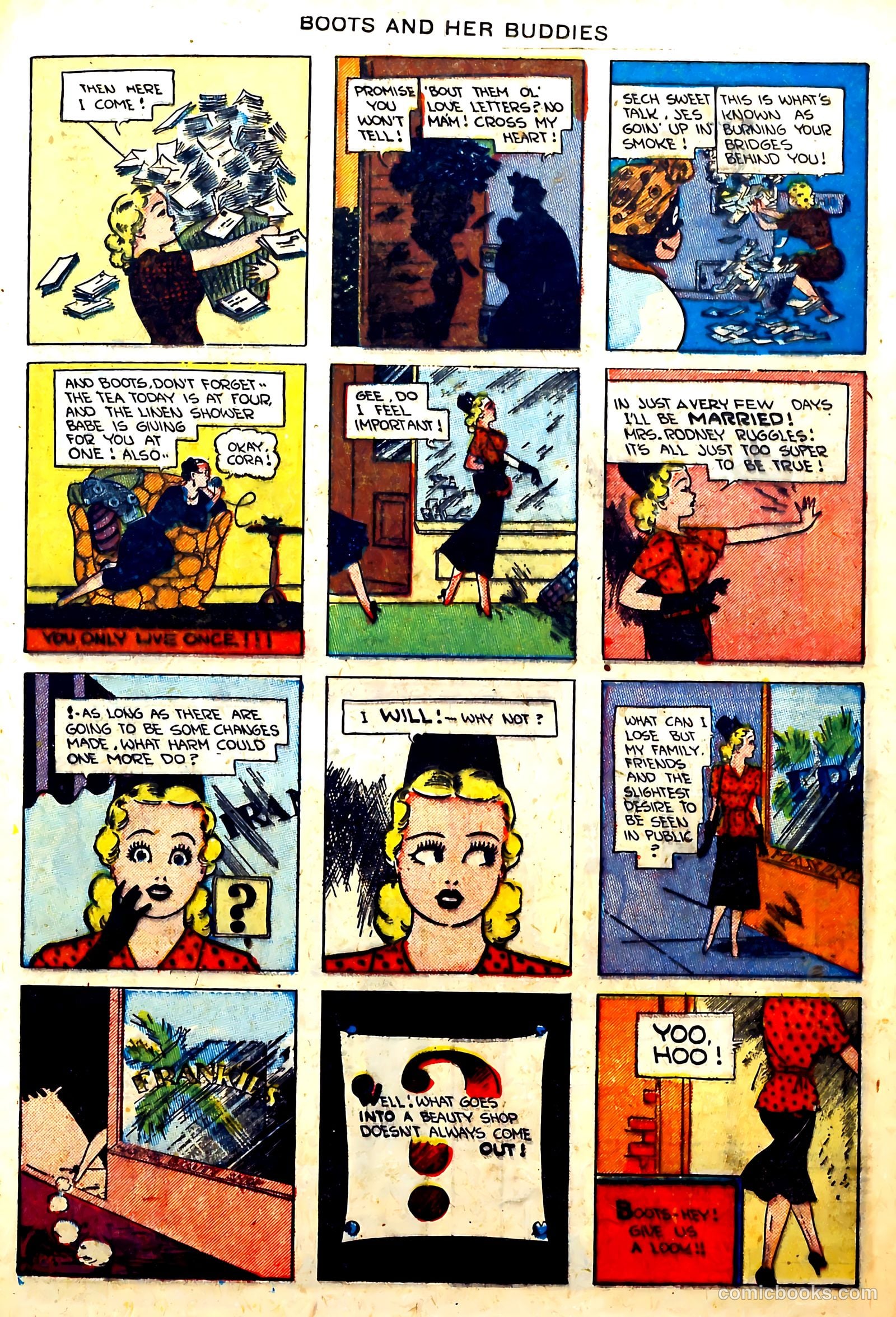 Boots and Her Buddies #8 (1949) — page 25 of 36