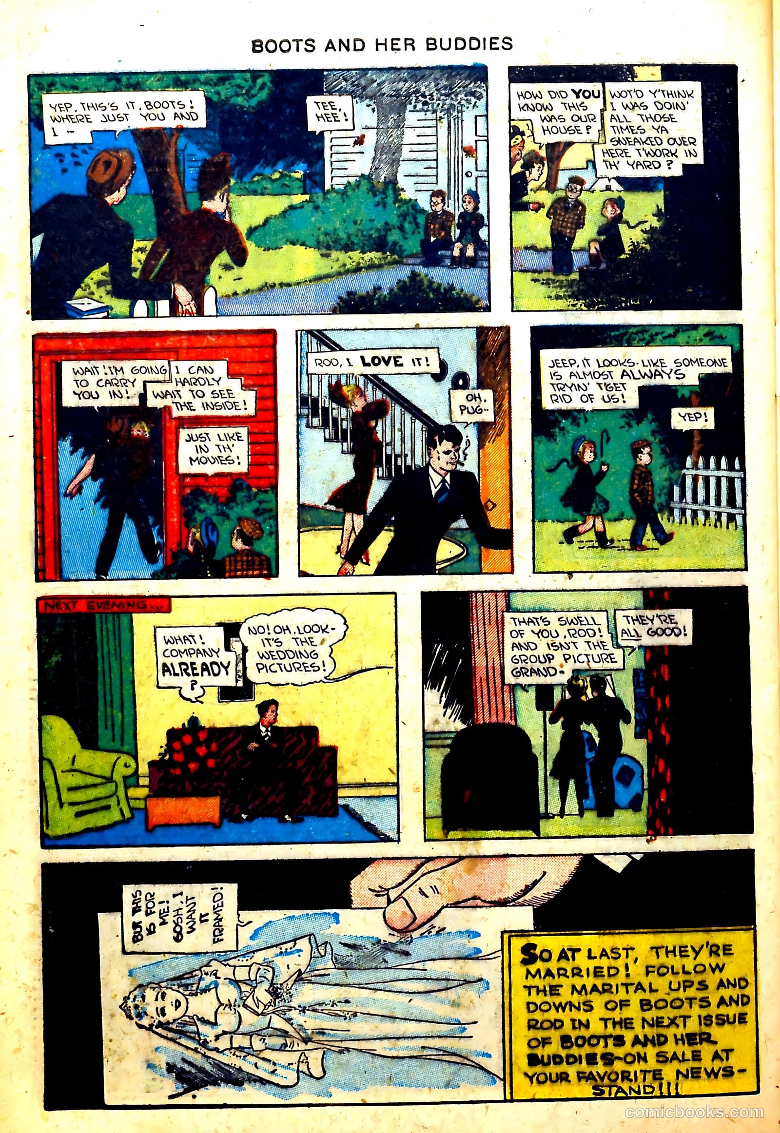 Boots and Her Buddies #8 (1949) — page 32 of 36