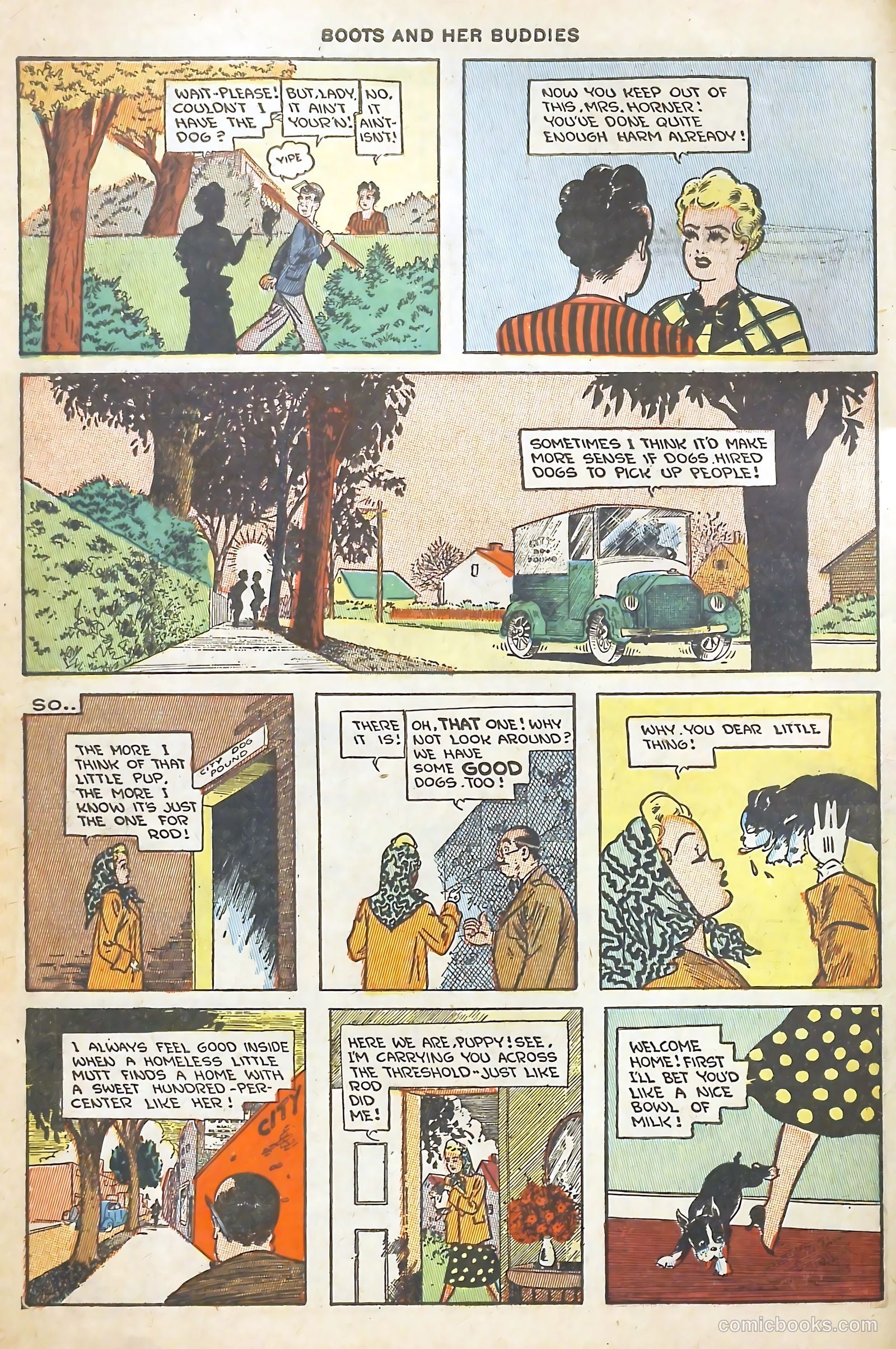 Boots and Her Buddies #9 (1949) — page 6 of 36