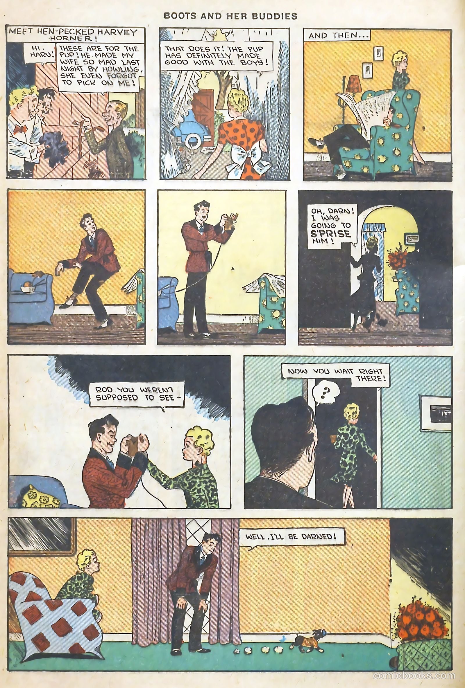 Boots and Her Buddies #9 (1949) — page 8 of 36