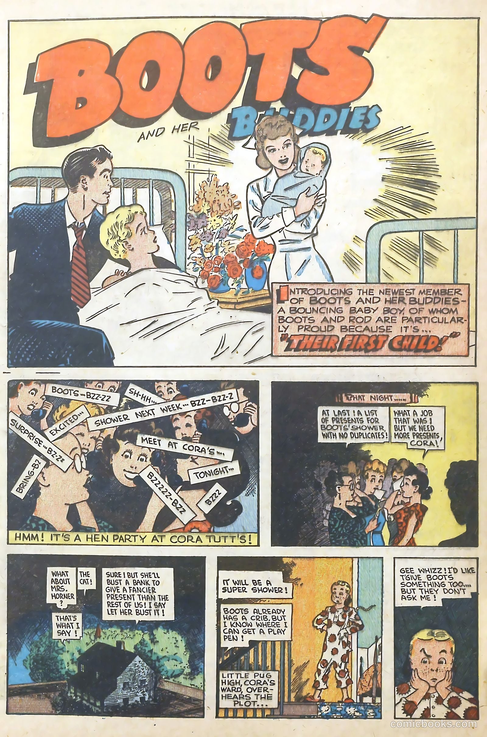 Boots and Her Buddies #9 (1949) — page 9 of 36
