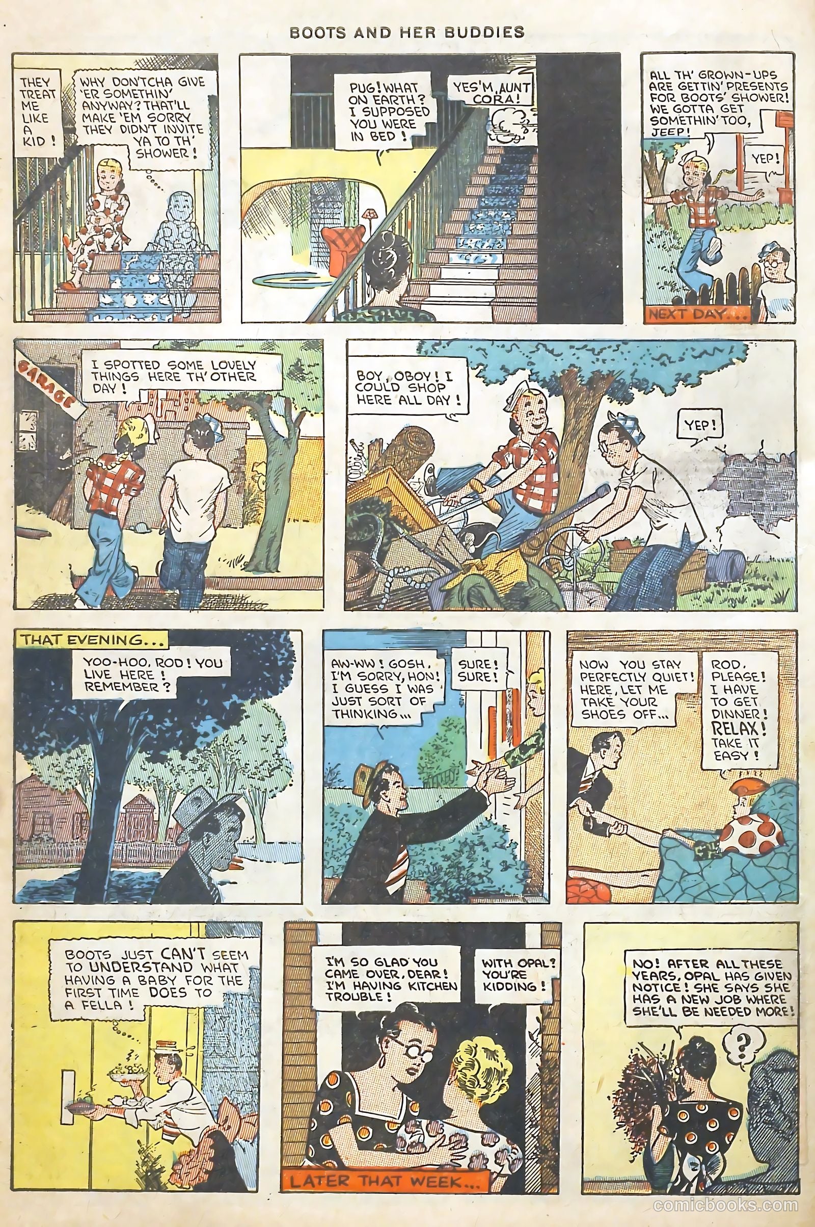 Boots and Her Buddies #9 (1949) — page 10 of 36