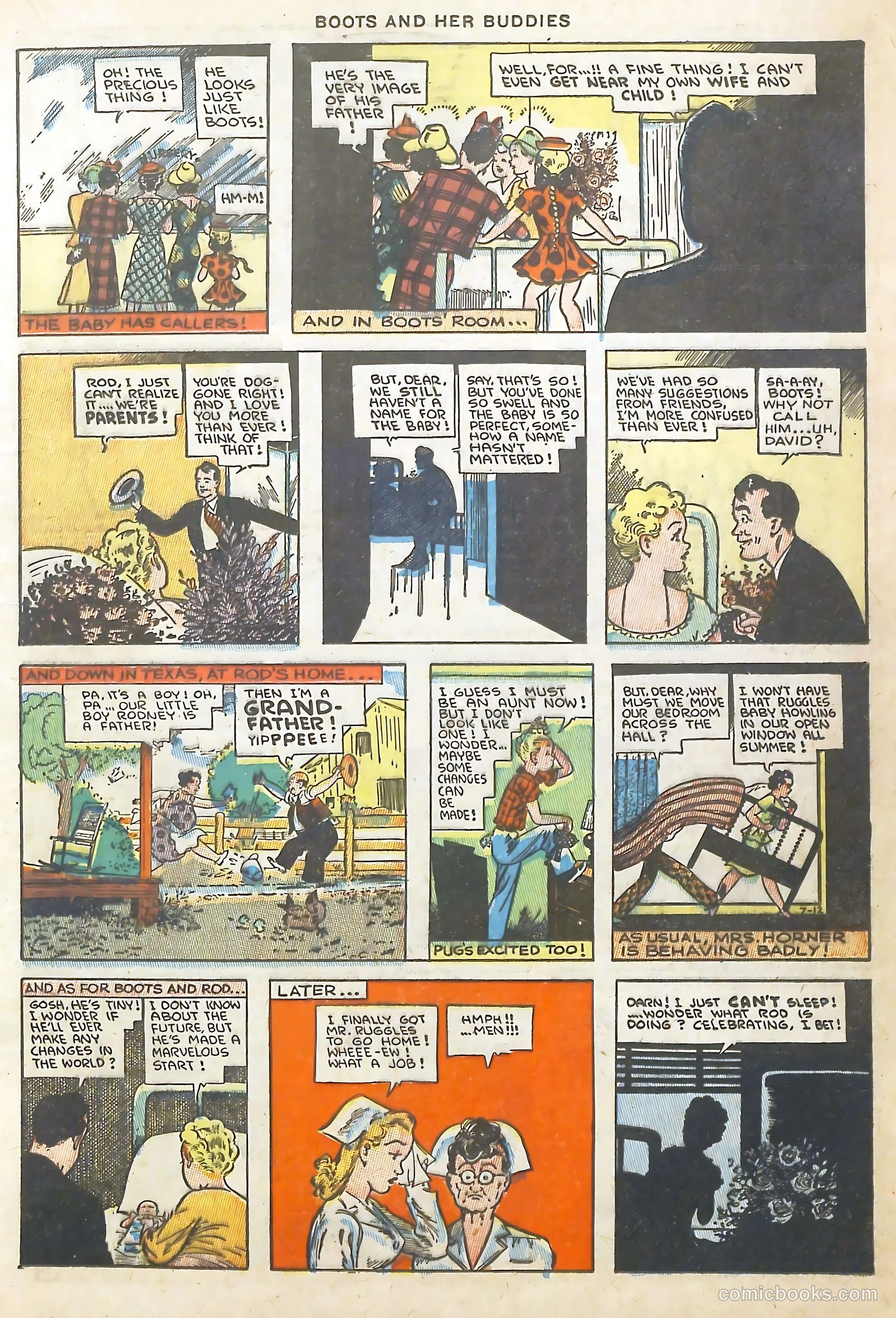 Boots and Her Buddies #9 (1949) — page 17 of 36