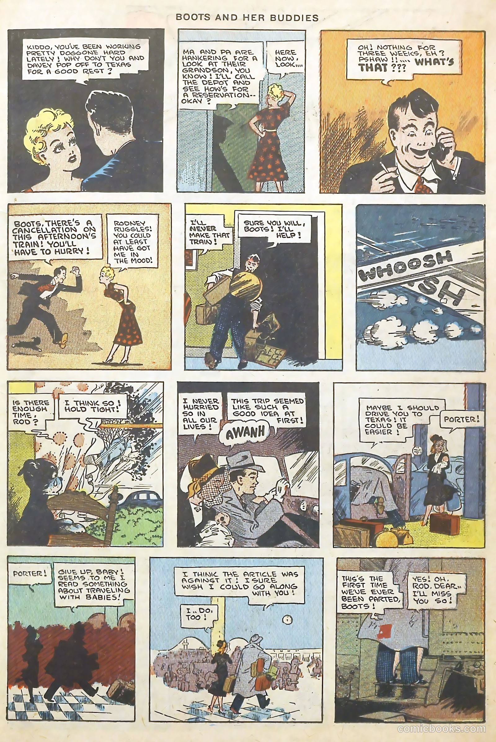 Boots and Her Buddies #9 (1949) — page 23 of 36