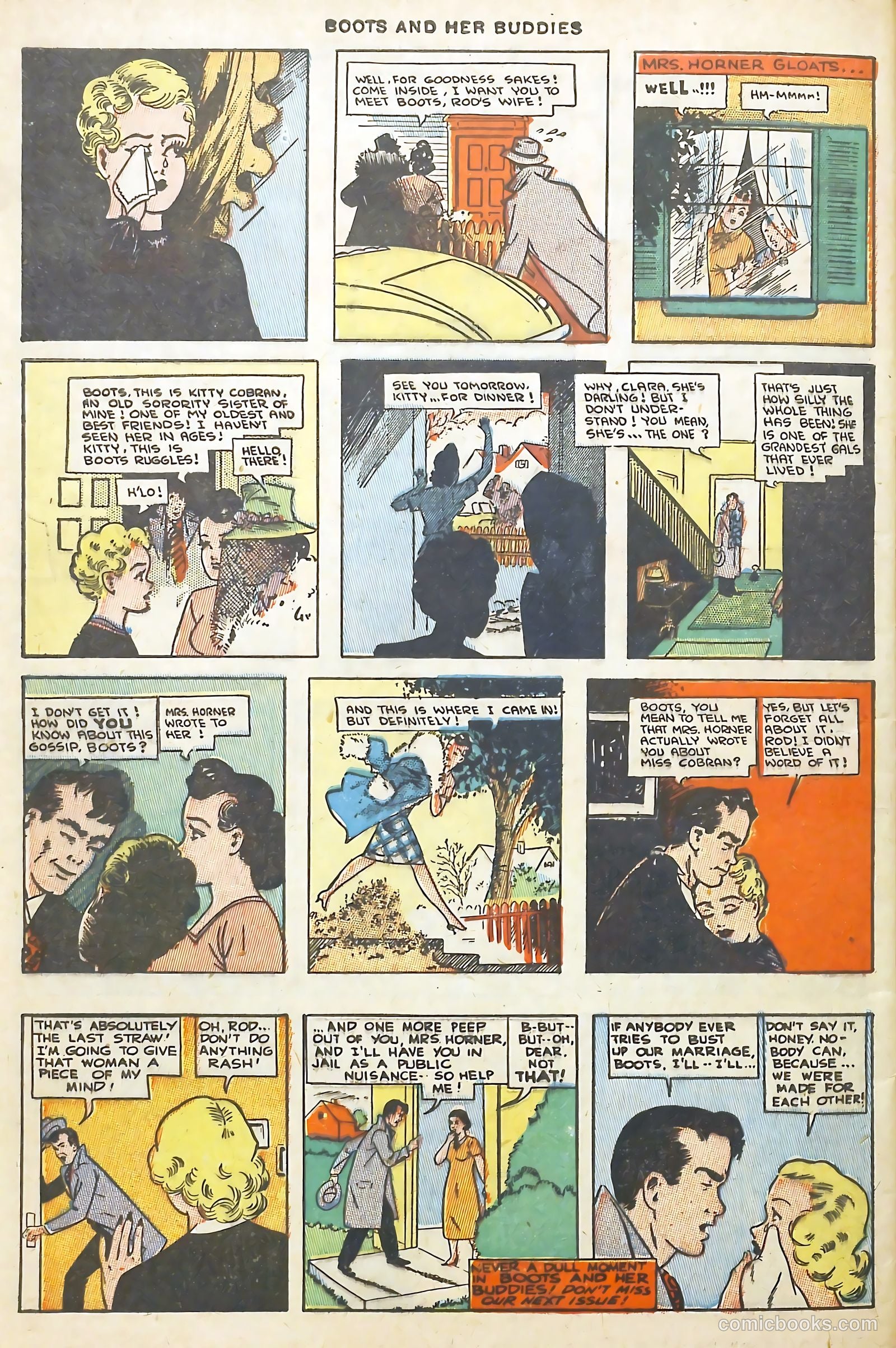 Boots and Her Buddies #9 (1949) — page 32 of 36